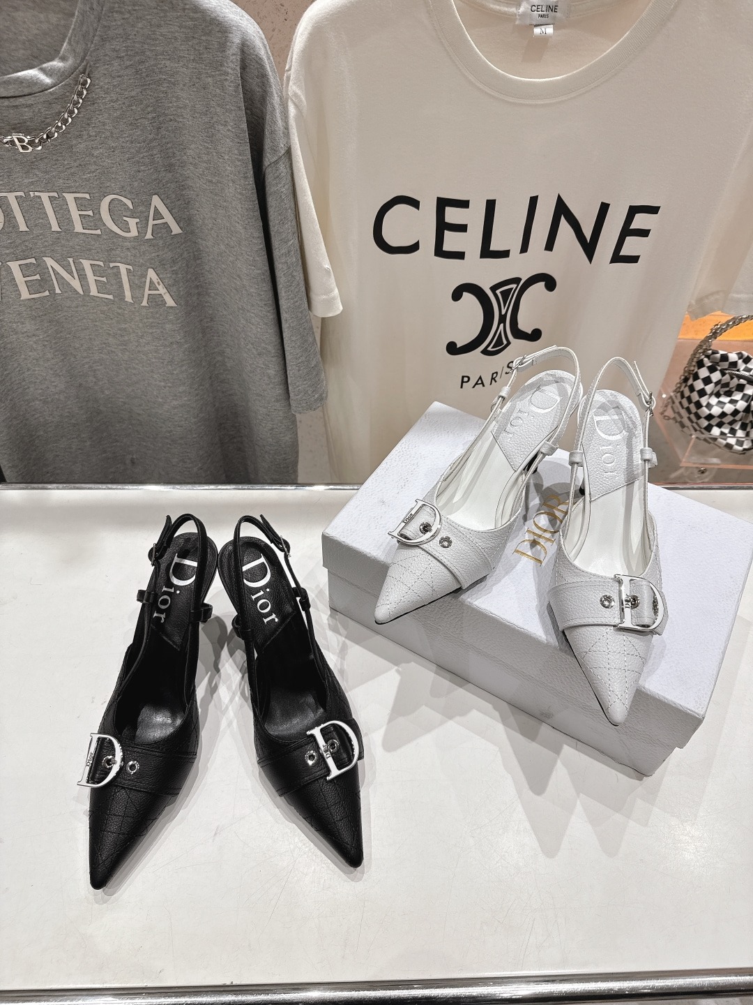 디올 25ss 봄여름 신상 블록 스타일 힐 샌들