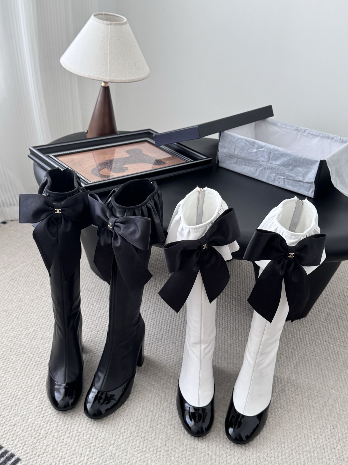 샤넬 25K 가을/겨울 신상 진주 리본 라인