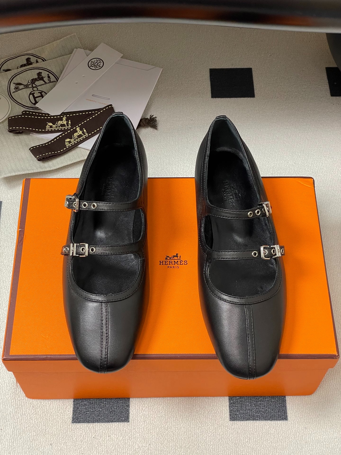 에르메스 25s 가을 신상 릴리아 발레화