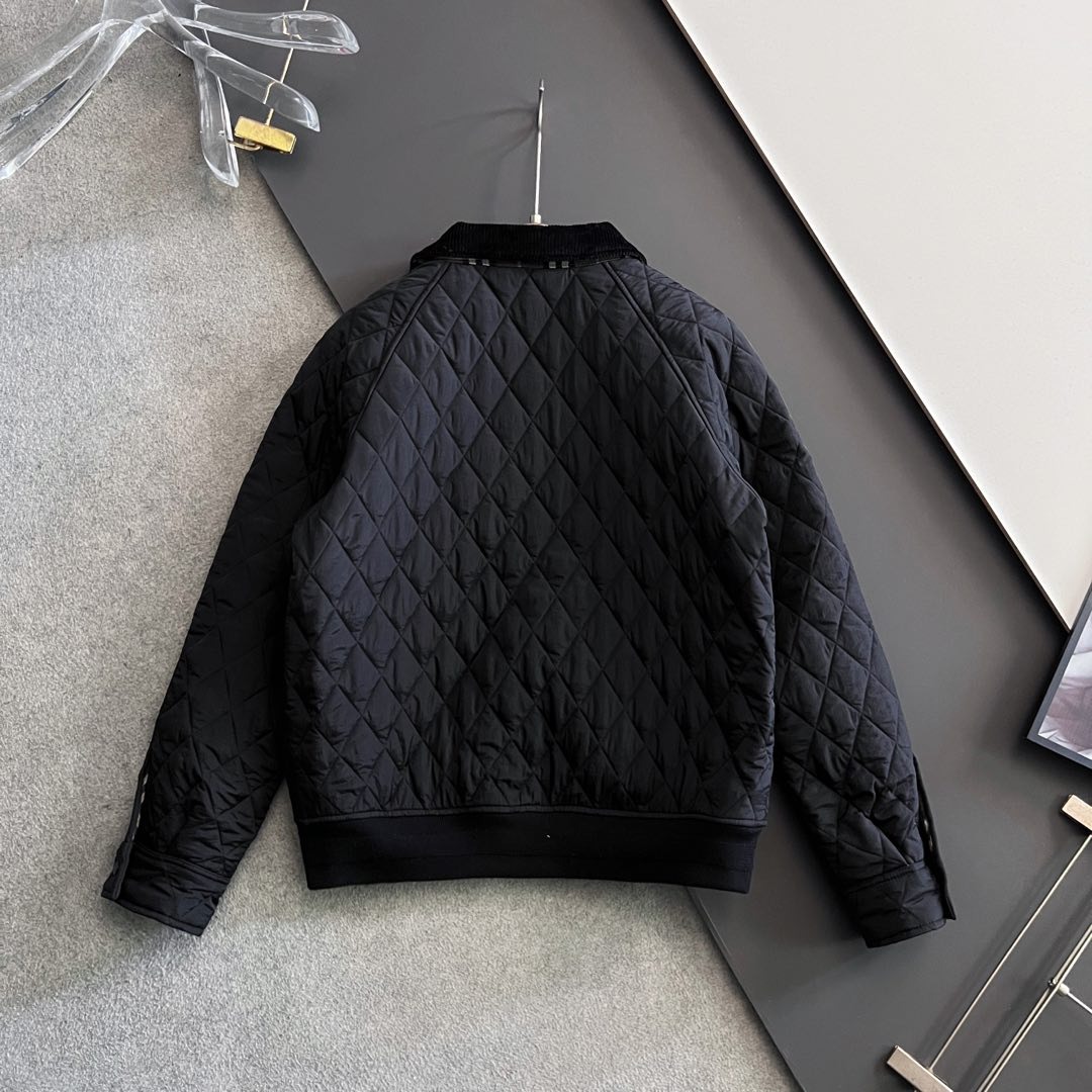 버버리 2025 신상 퀼팅 나일론 다운 재킷