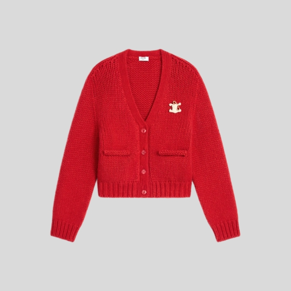 셀린느캐시미어 & 실크 가디건