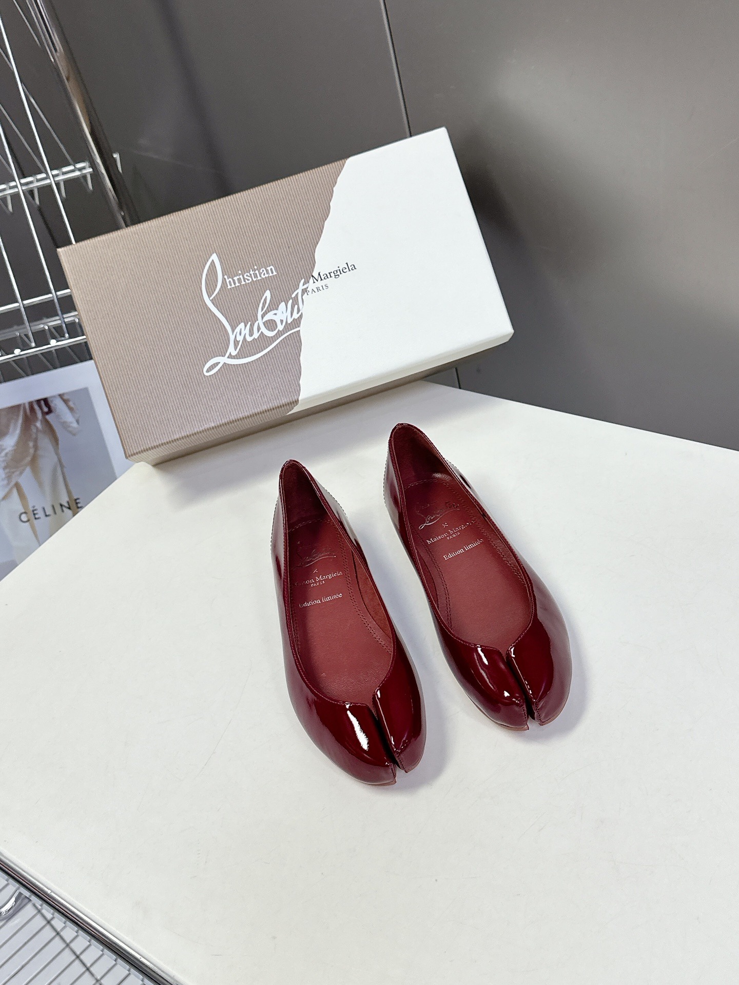 메종마르지엘라 토플랫 콜라보레이션 슈즈