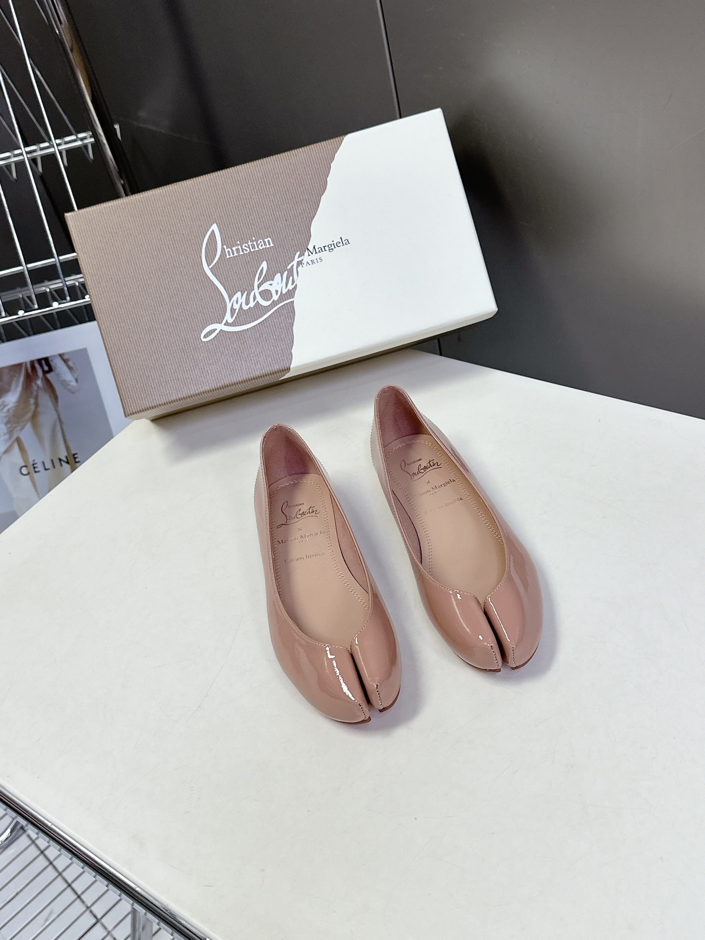 메종마르지엘라 토플랫 콜라보레이션 슈즈