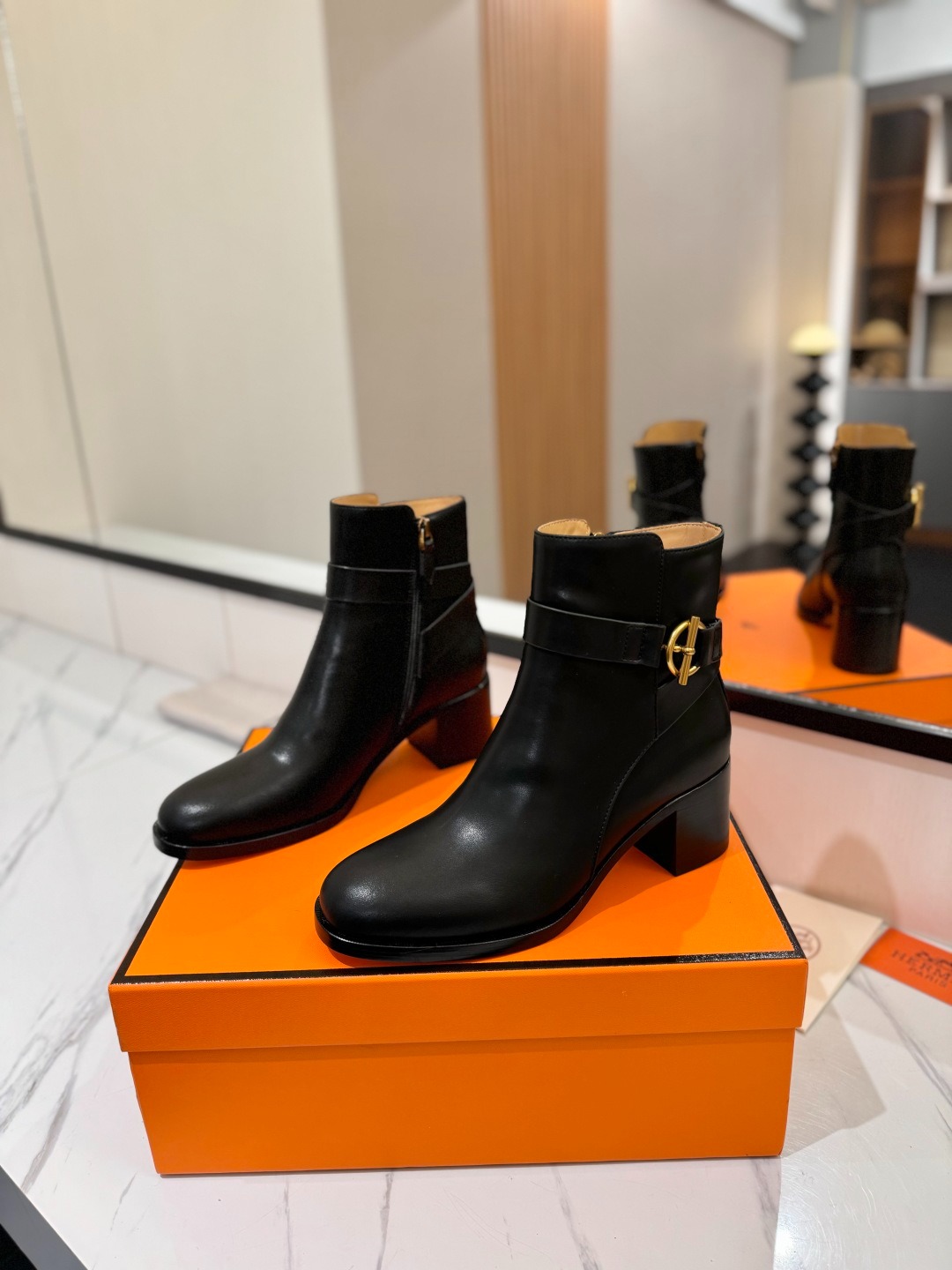 에르메스 프리미엄 라이더 부츠