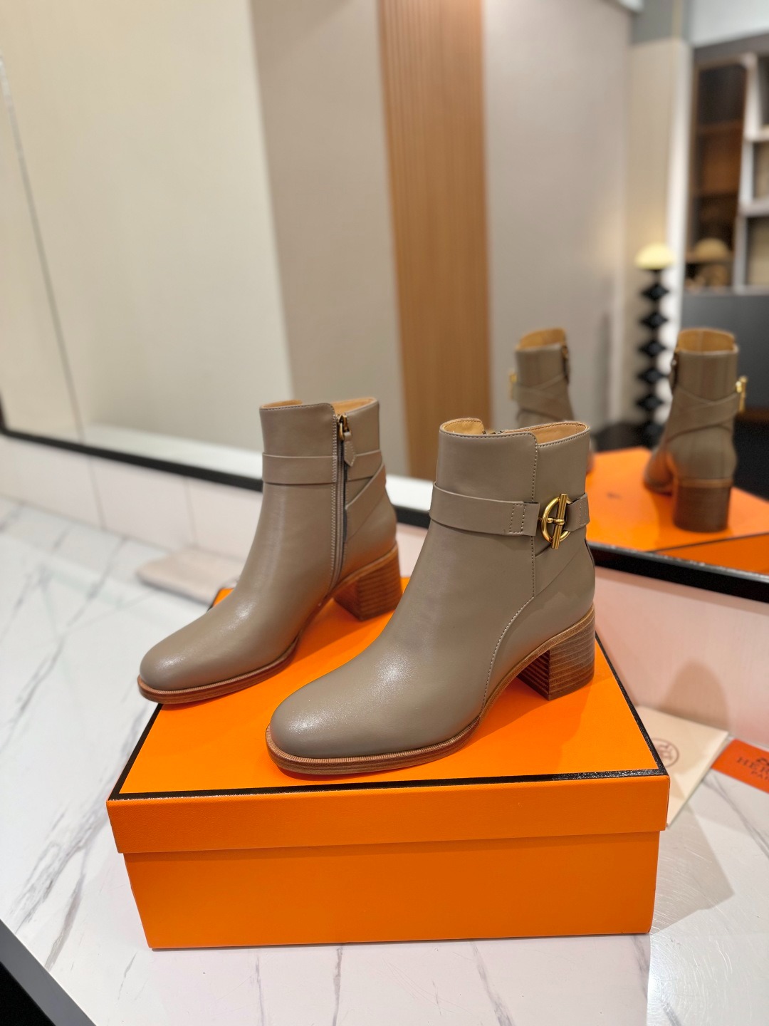 에르메스 프리미엄 라이더 부츠