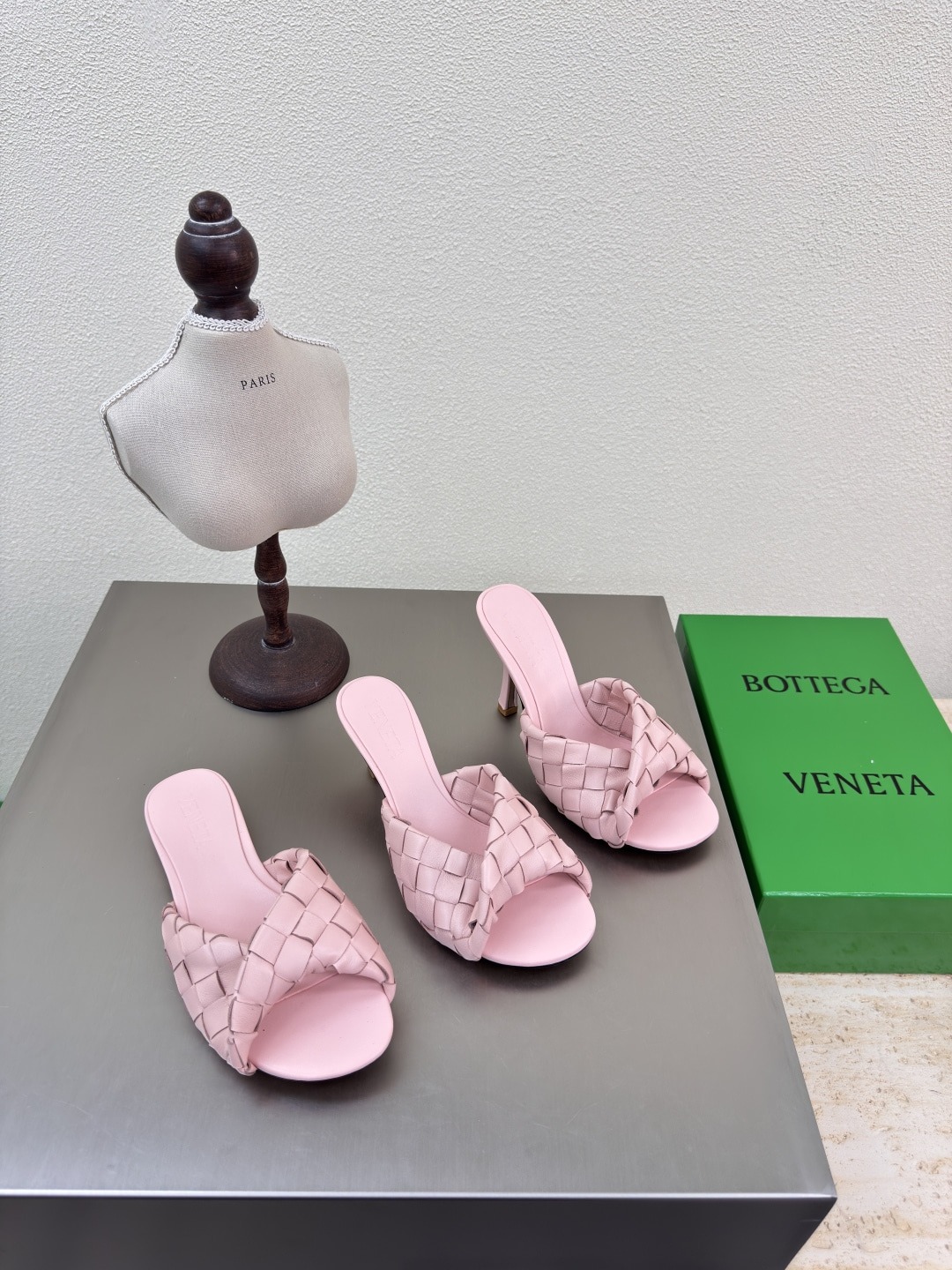 보테가베네타 블링크 메쉬 슬리퍼