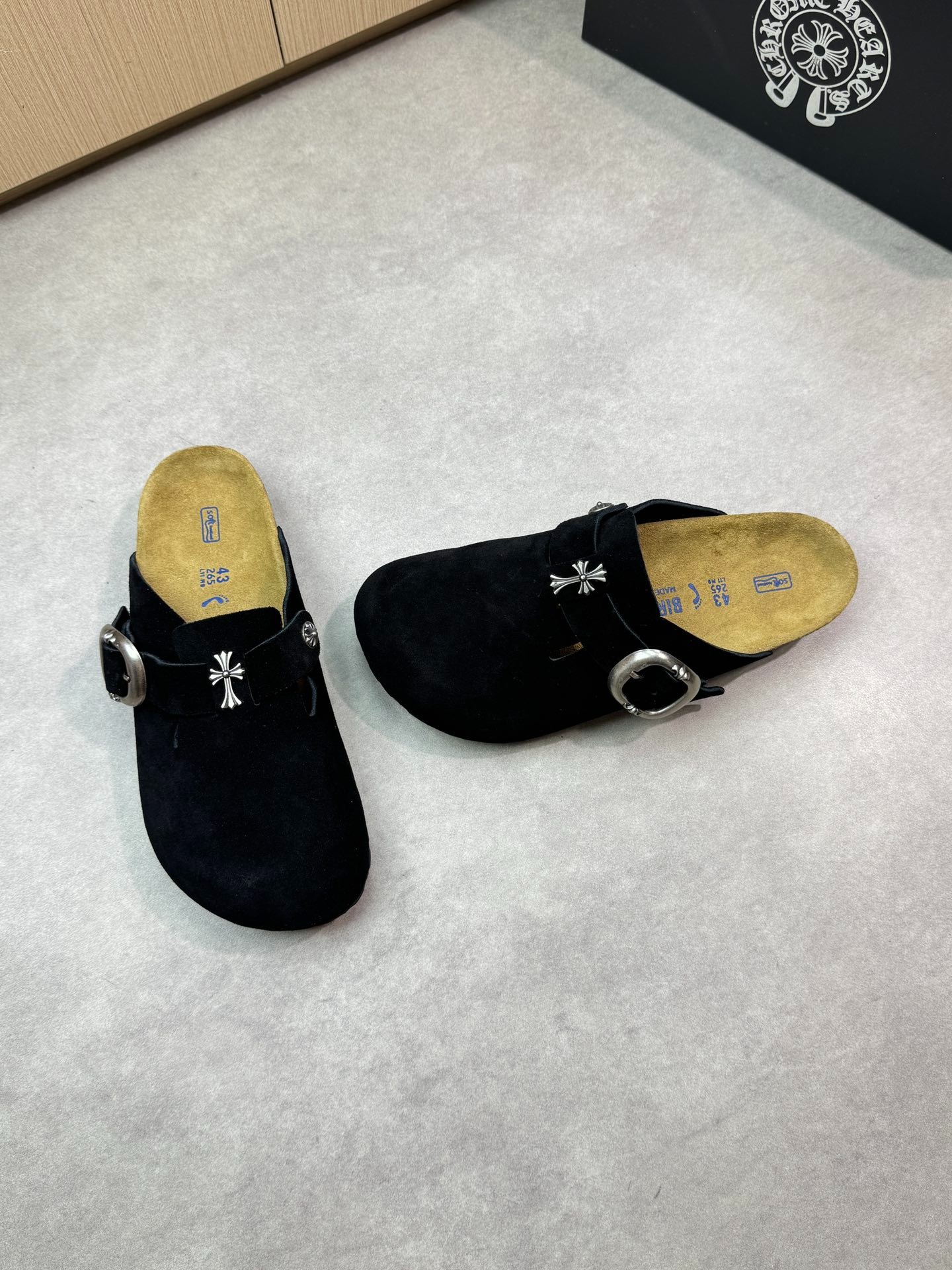 크롬하츠 콜라보 보스턴 남성 클로그