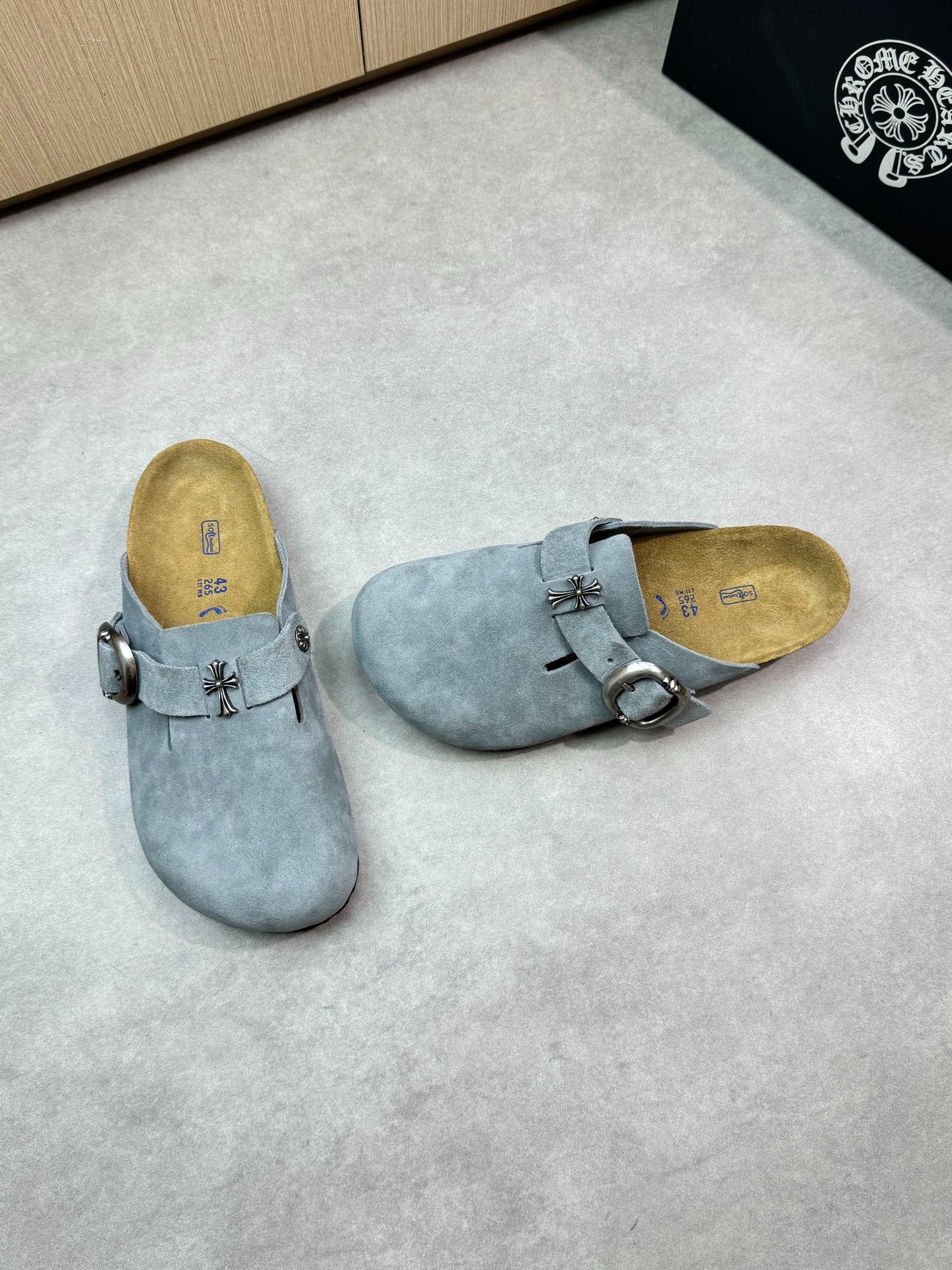 크롬하츠 콜라보 보스턴 남성 클로그