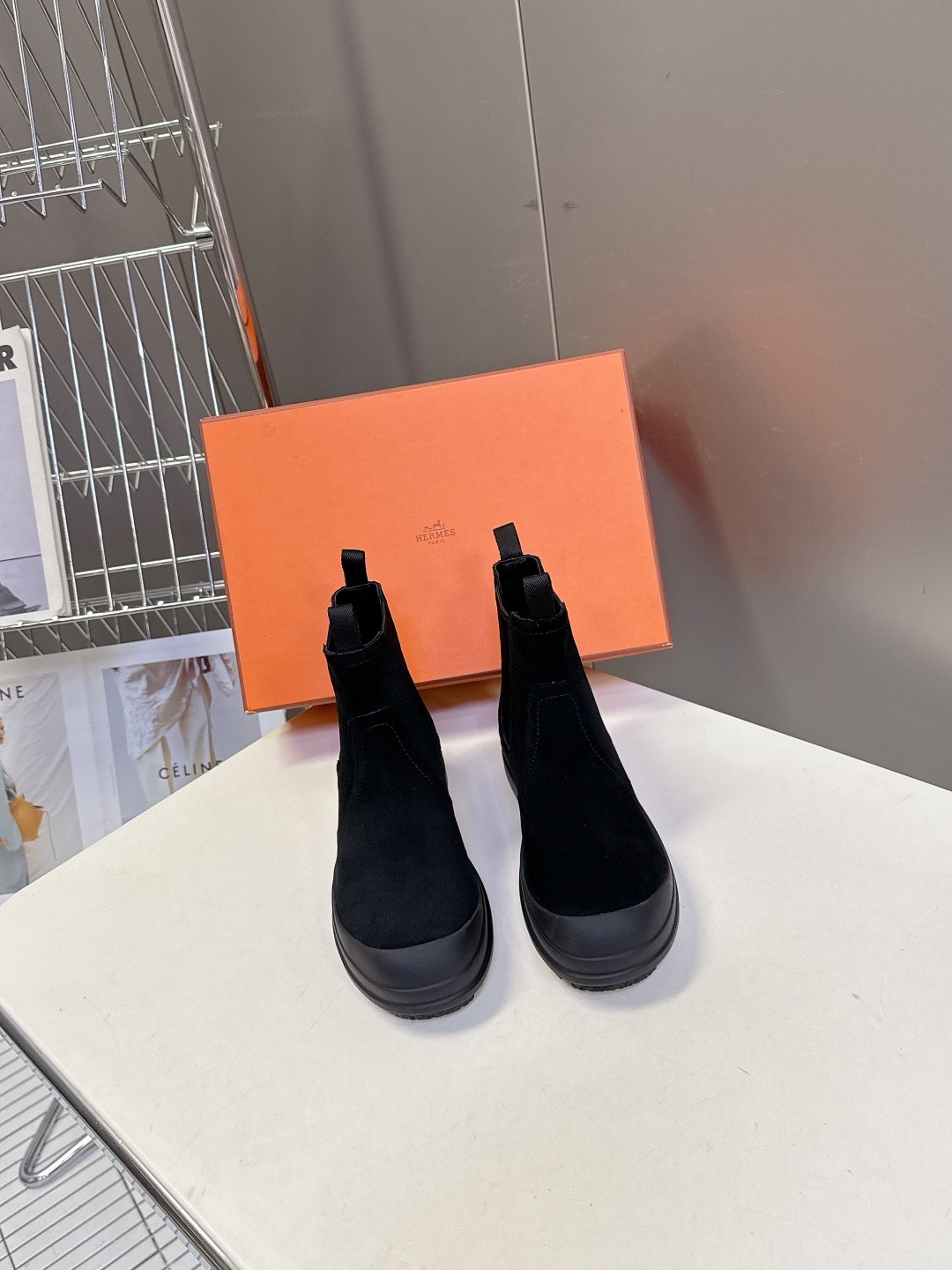 에르메스 가을/겨울 신상 클래식 앵클부츠