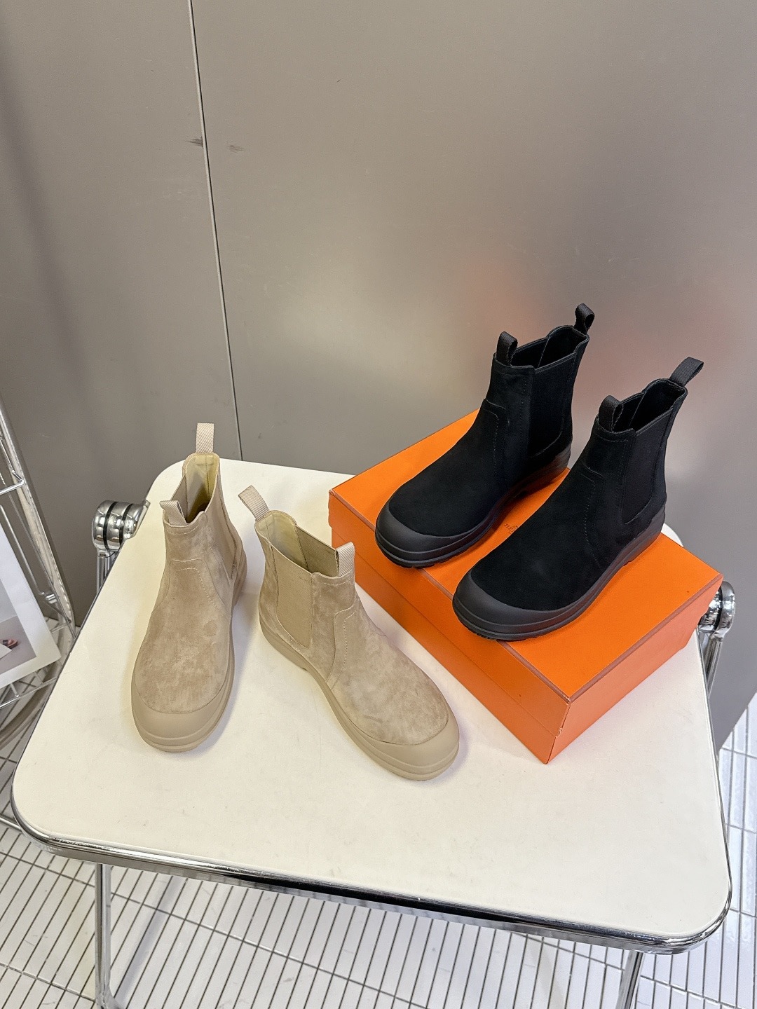 에르메스 가을/겨울 신상 클래식 앵클부츠