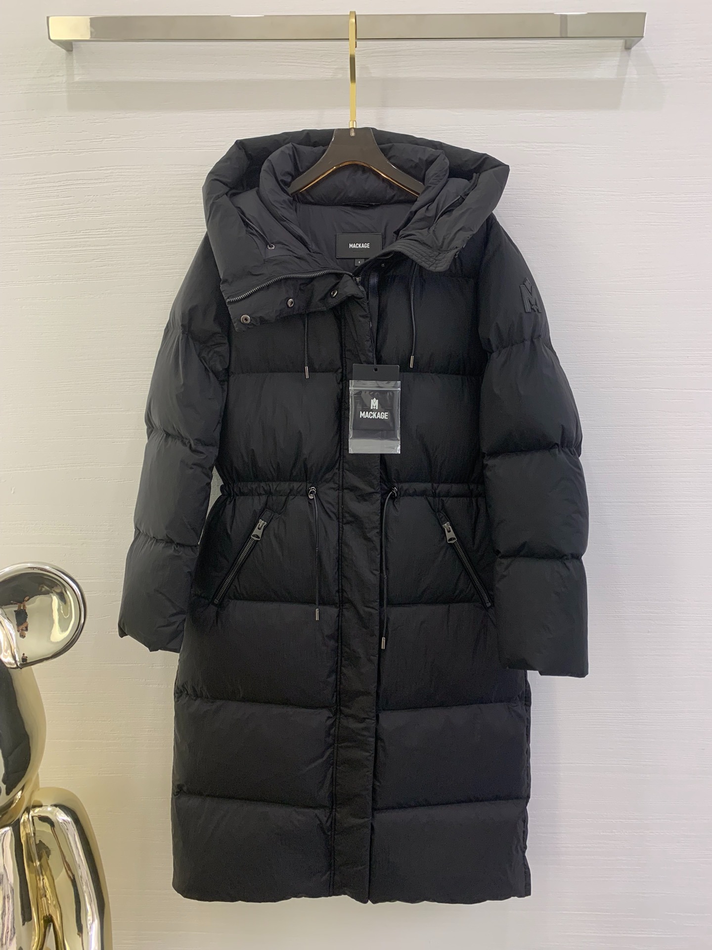 맥케이지 오리털 롱스트링 조거패딩