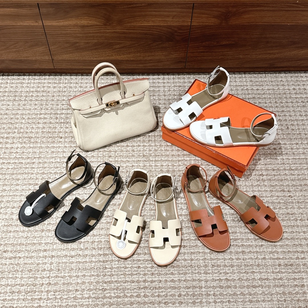 에르메스 클래식 산토리니 샌들