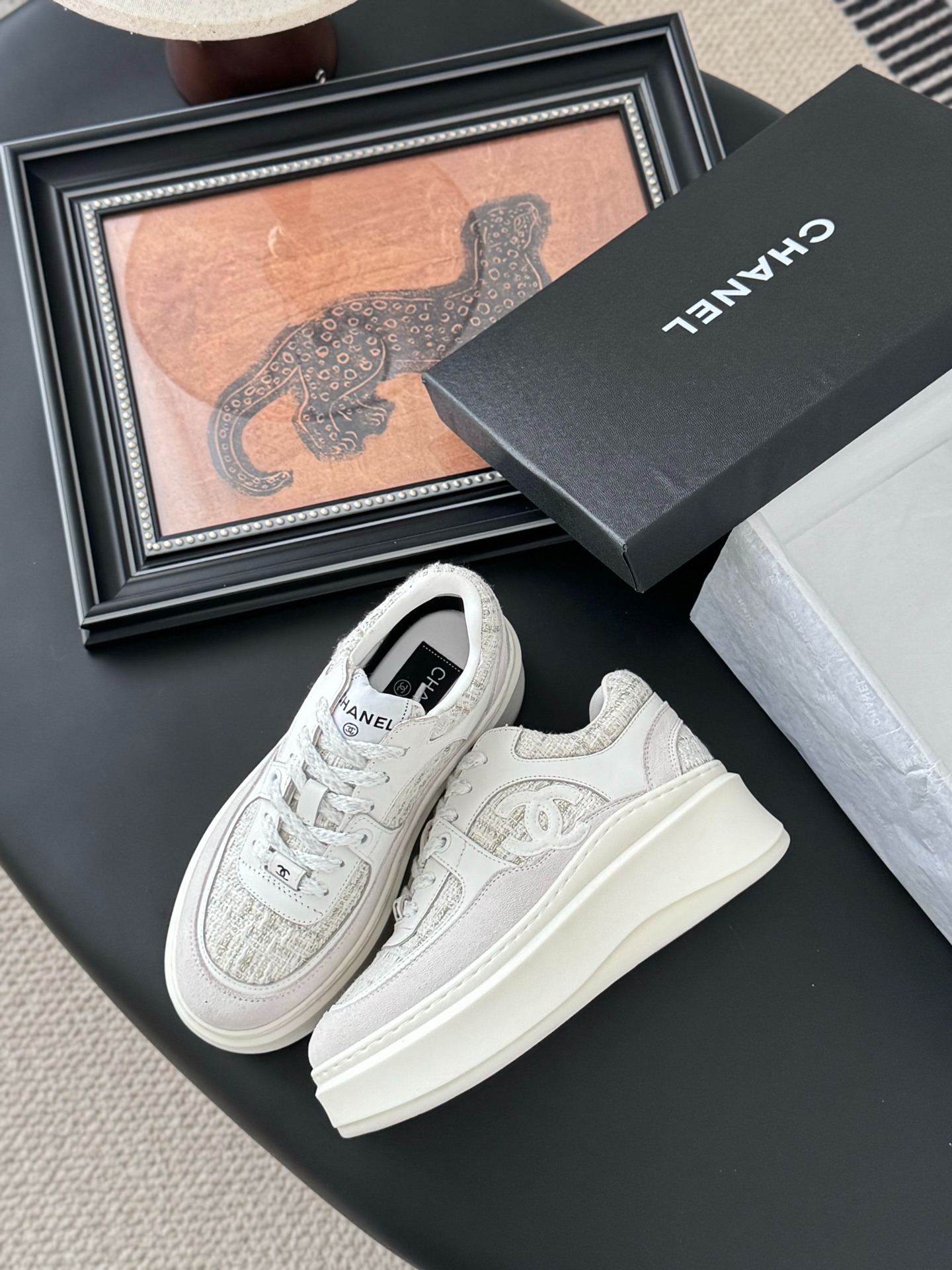 샤넬 25C 신상 스니커즈