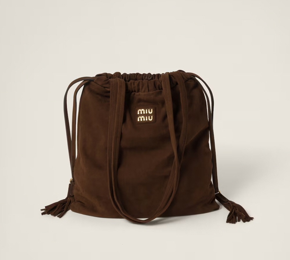 미우미우 Joie 조이 스웨이드 백