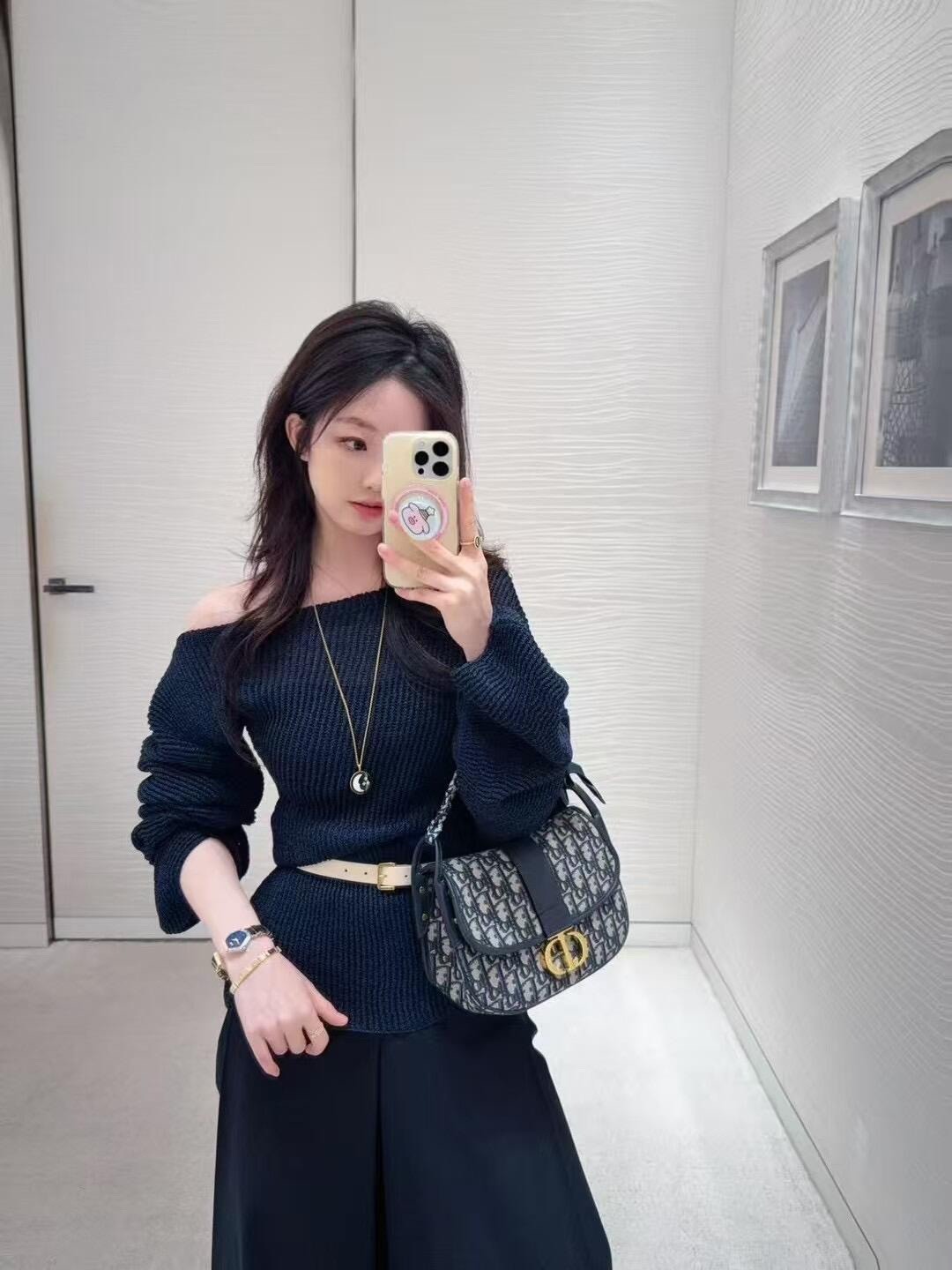 디올 30 몽테인 미디엄 메신저 백