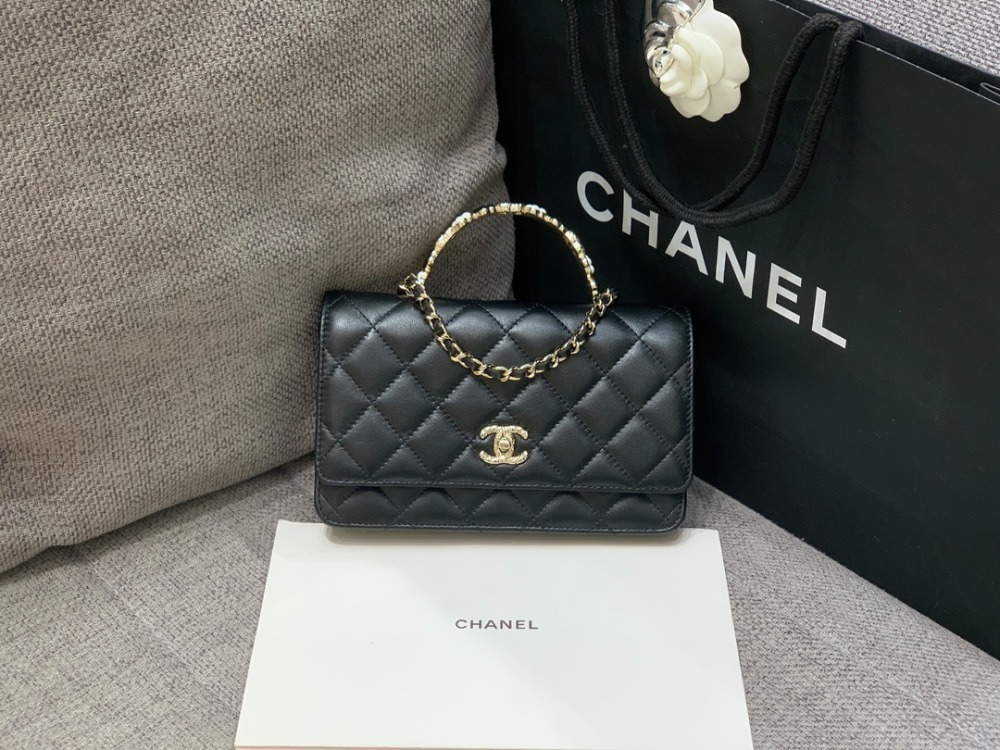 샤넬 23K 핸들장식 탑핸들 WOC - AP3574