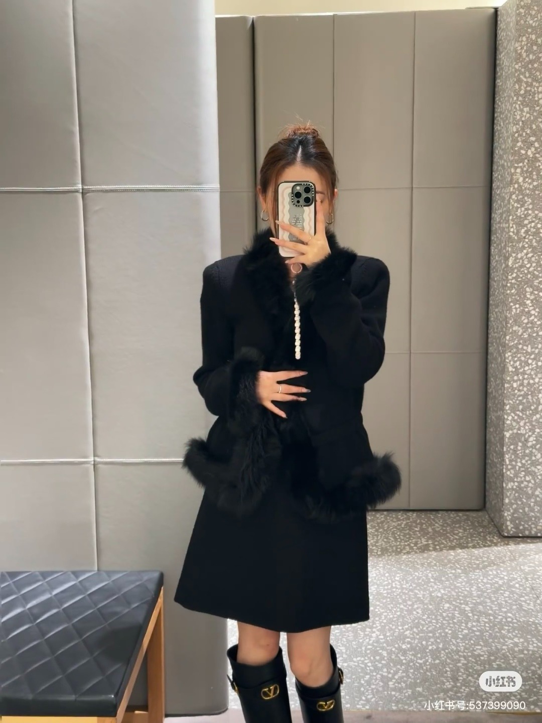 발렌티노 25 신상 니트 카디건 코트