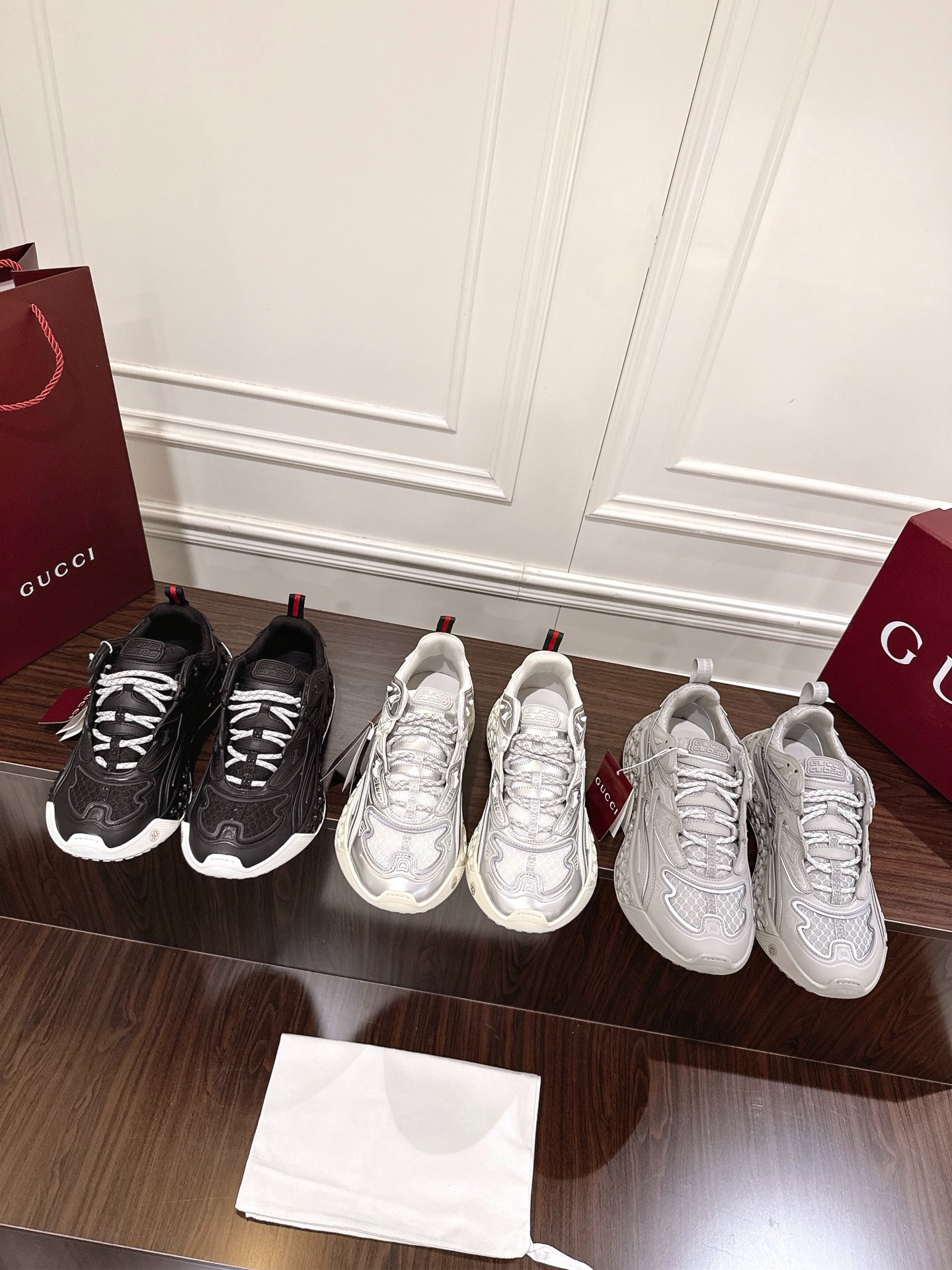 구찌 3D 시리즈 글로벌 커플 운동화