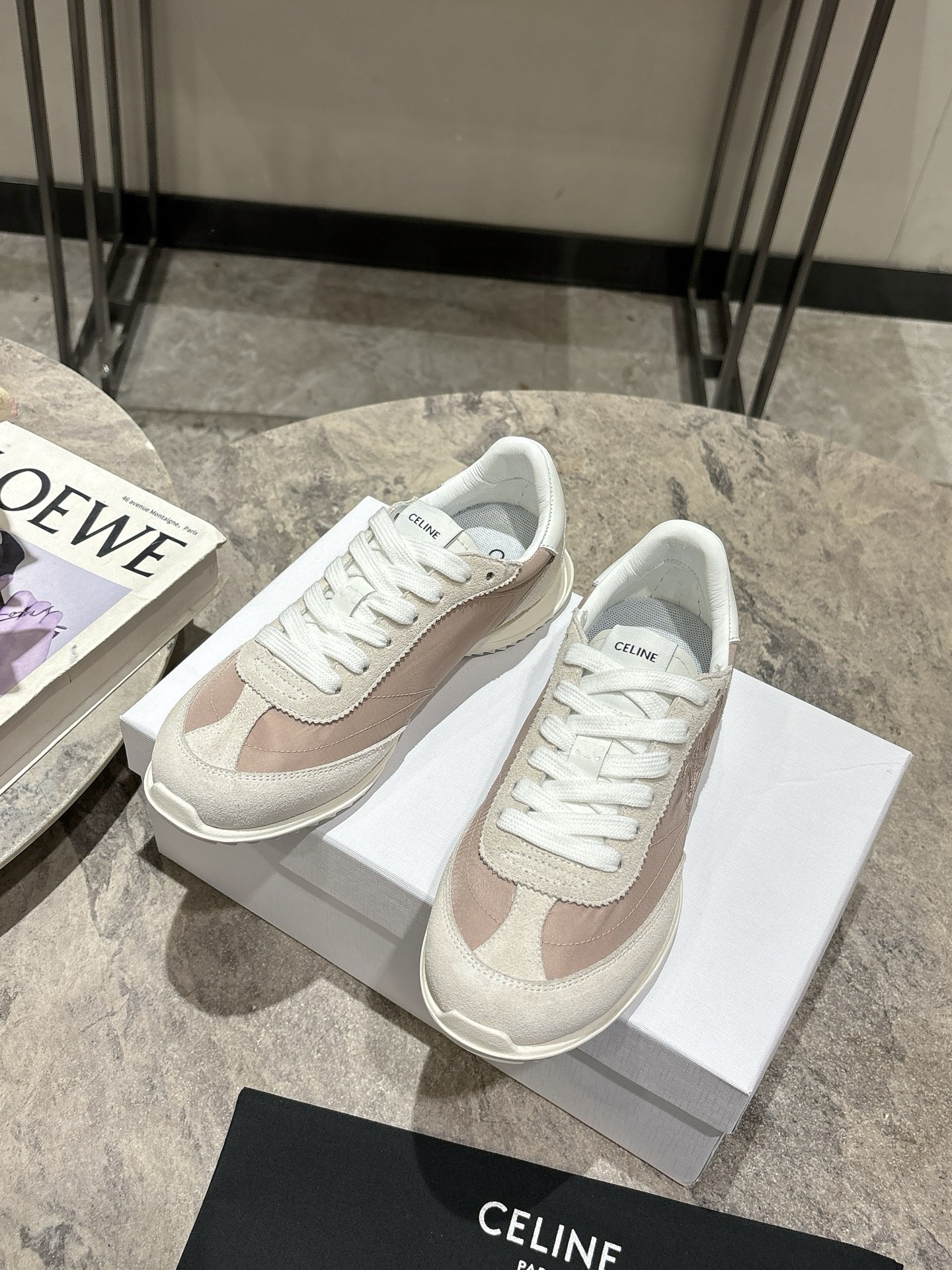 셀린느 봄여름 최신 Racer 운동화