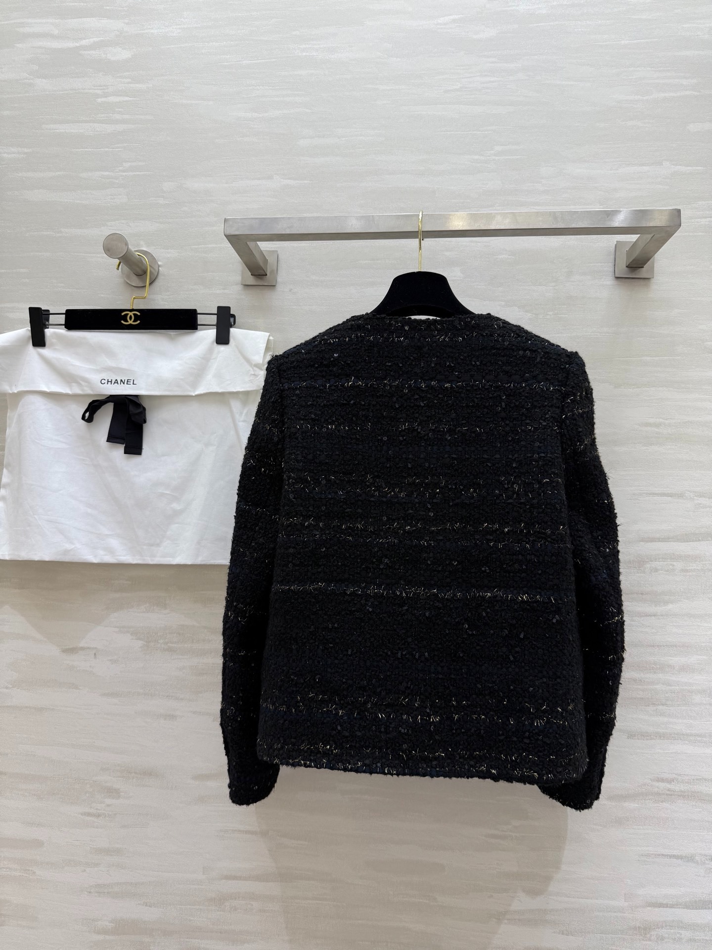 샤넬 신상 우븐코트