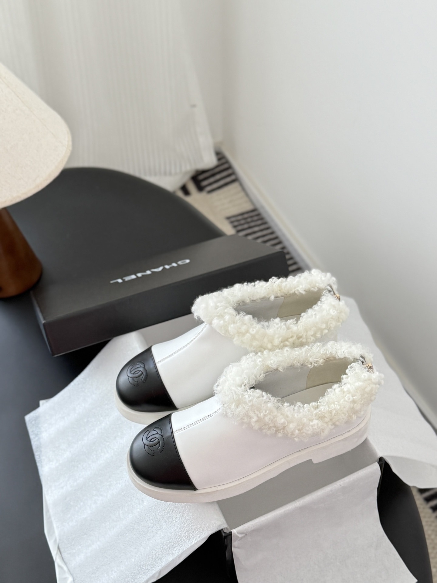 샤넬 25K 신상 스노우 부츠