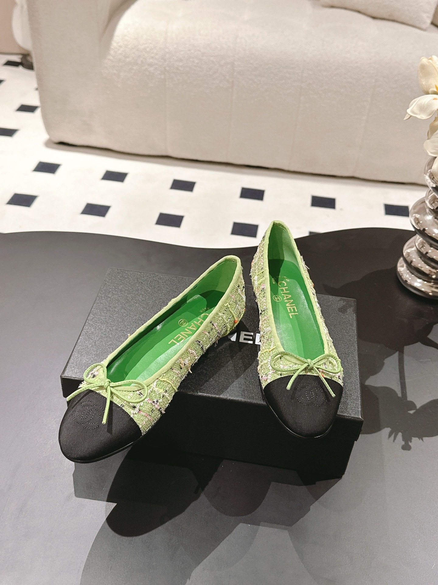 샤넬 2025 이른 봄 신상 발레화