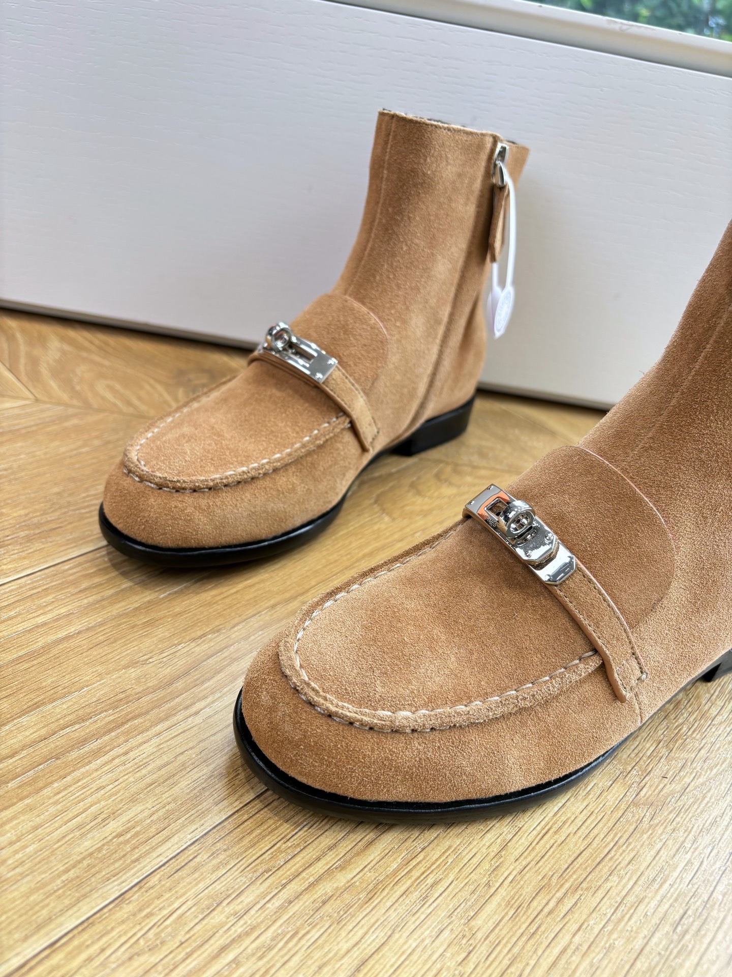 에르메스 25WF 가을 겨울 신상 켈리 버클 플랫