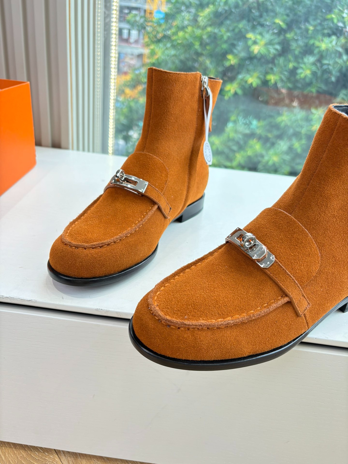 에르메스 25WF 가을 겨울 신상 켈리 버클 플랫