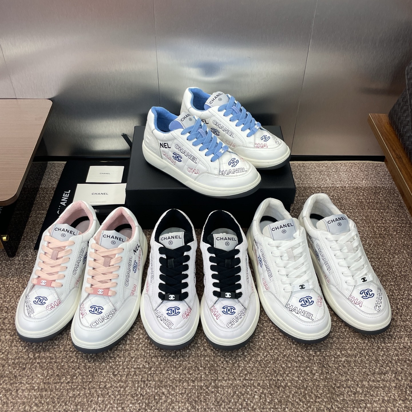 샤넬 클래식 스트랩 캐주얼 여성화