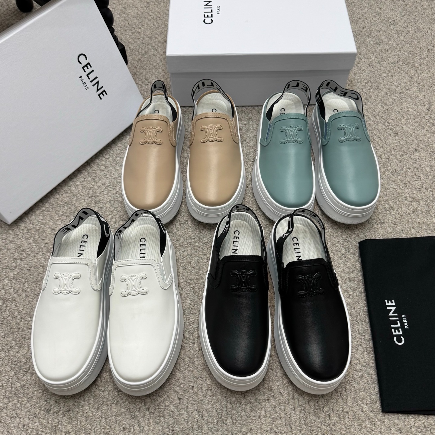 셀린느 25ss 봄여름 신상 세미슬리퍼