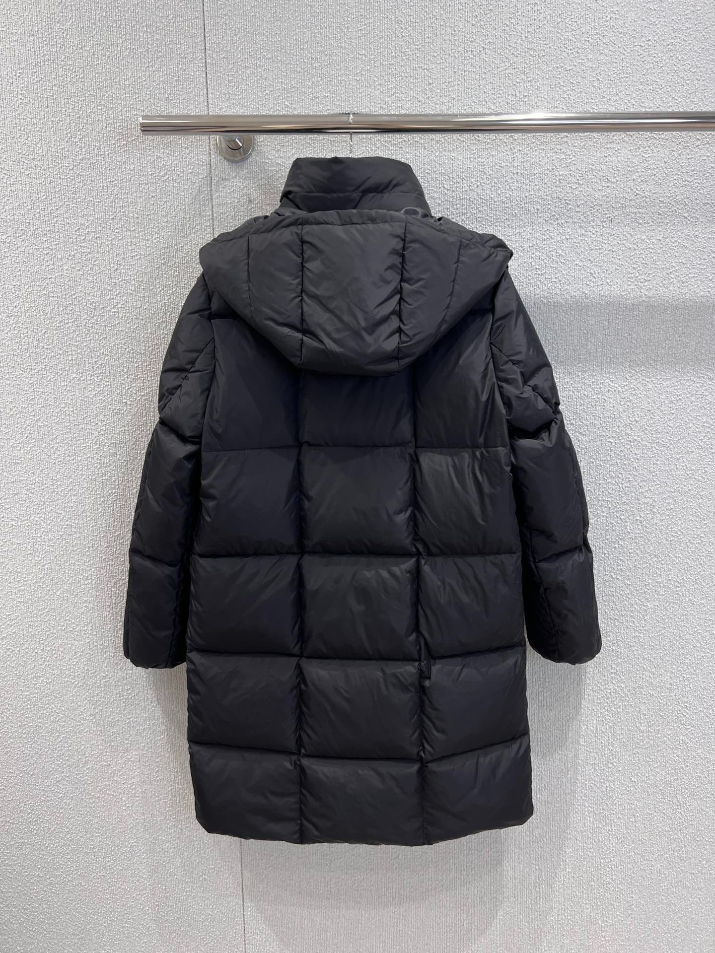 몽클레어 25Fw 신상 롱 하이넥 후드 패딩