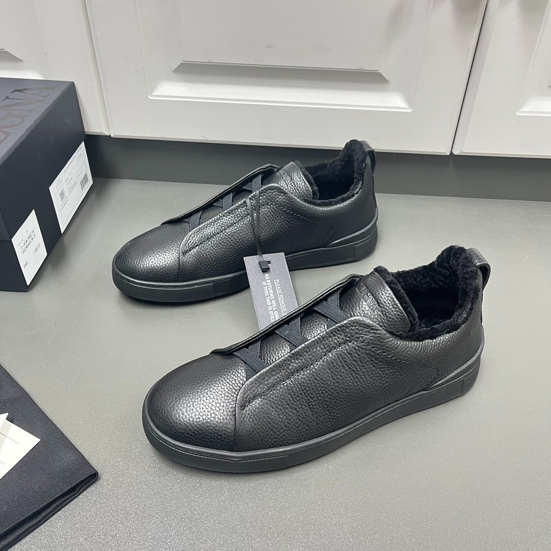 제냐 디어스킨 Triple Stitch™ 스니커즈