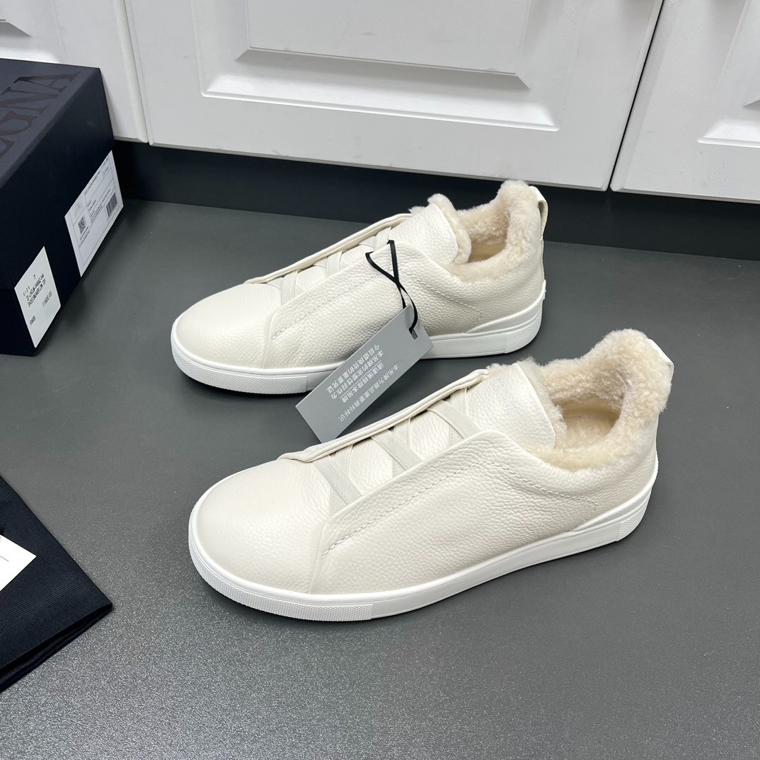 제냐 디어스킨 Triple Stitch™ 스니커즈