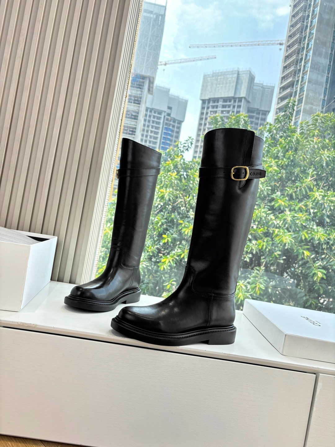 셀린느 25 신상 최고급 롱라이더 부츠