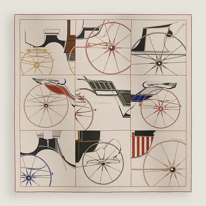 에르메스 A Toute Berline ! 숄