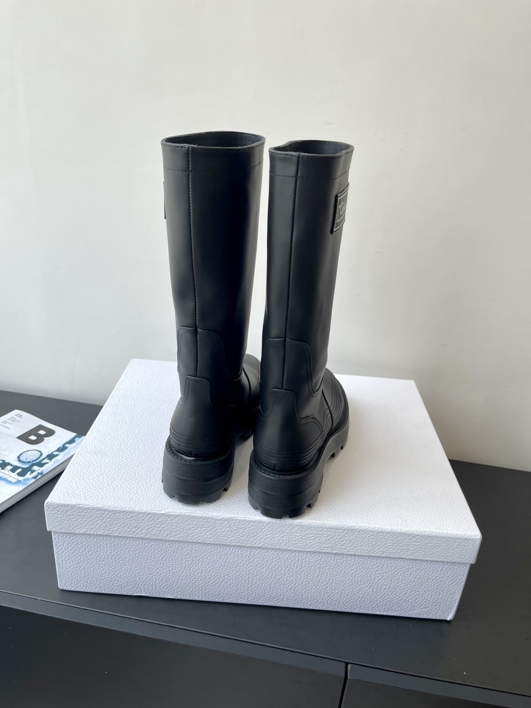 디올 25ss 가을/겨울 신상 블록 부츠