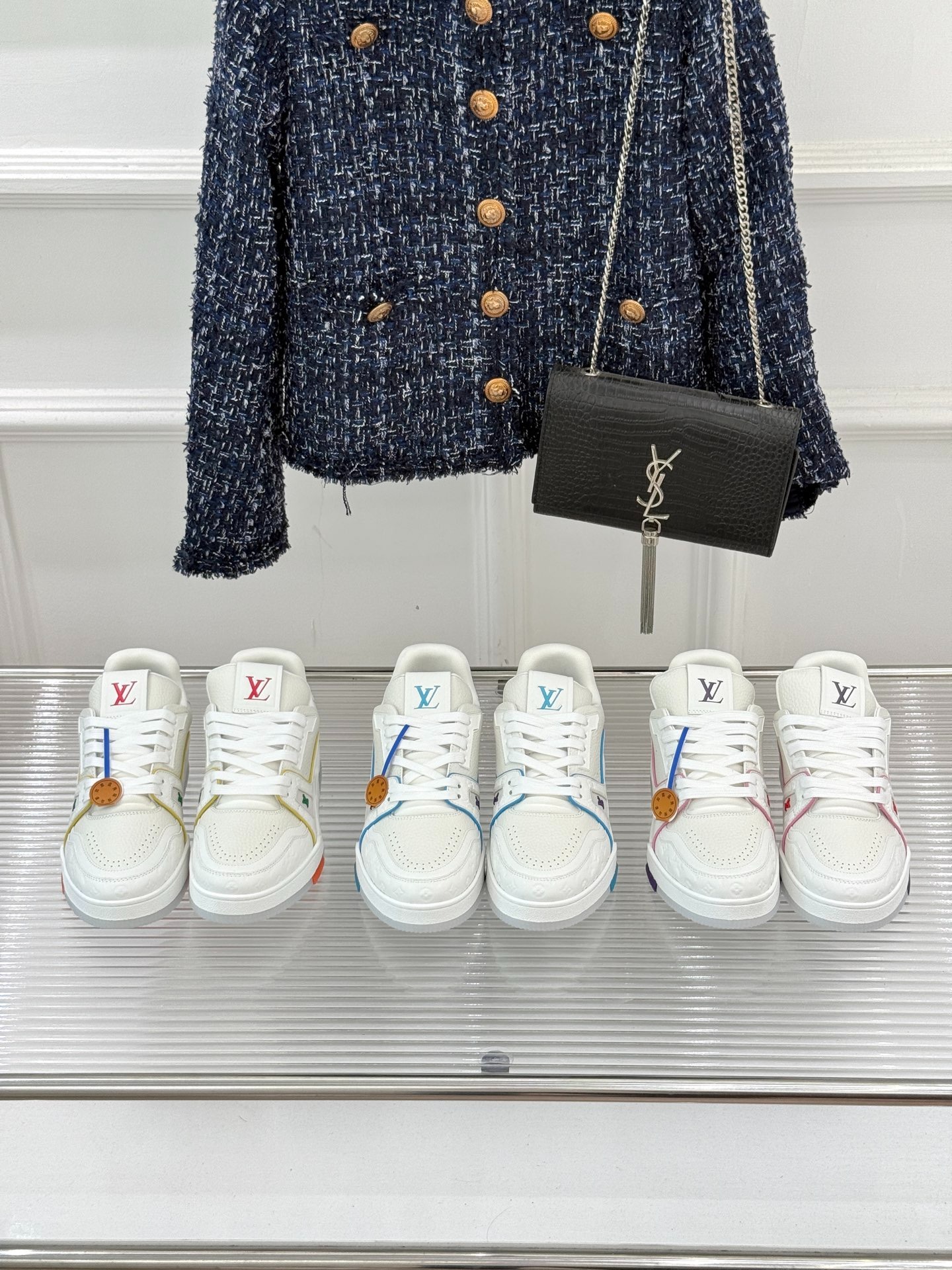 루이비통 클래식 커플 운동화