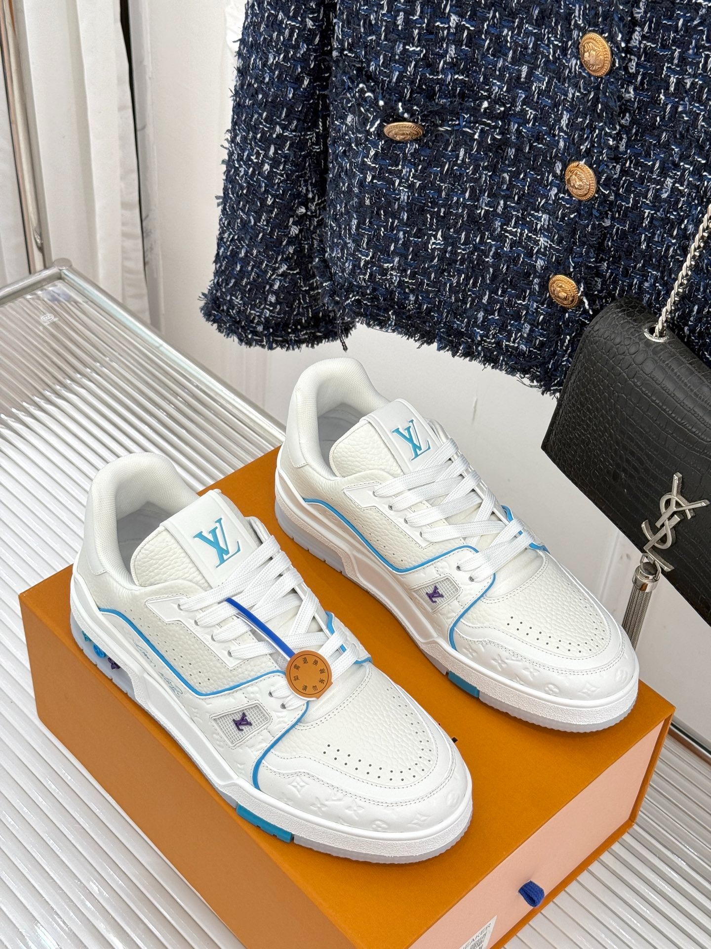 루이비통 클래식 커플 운동화