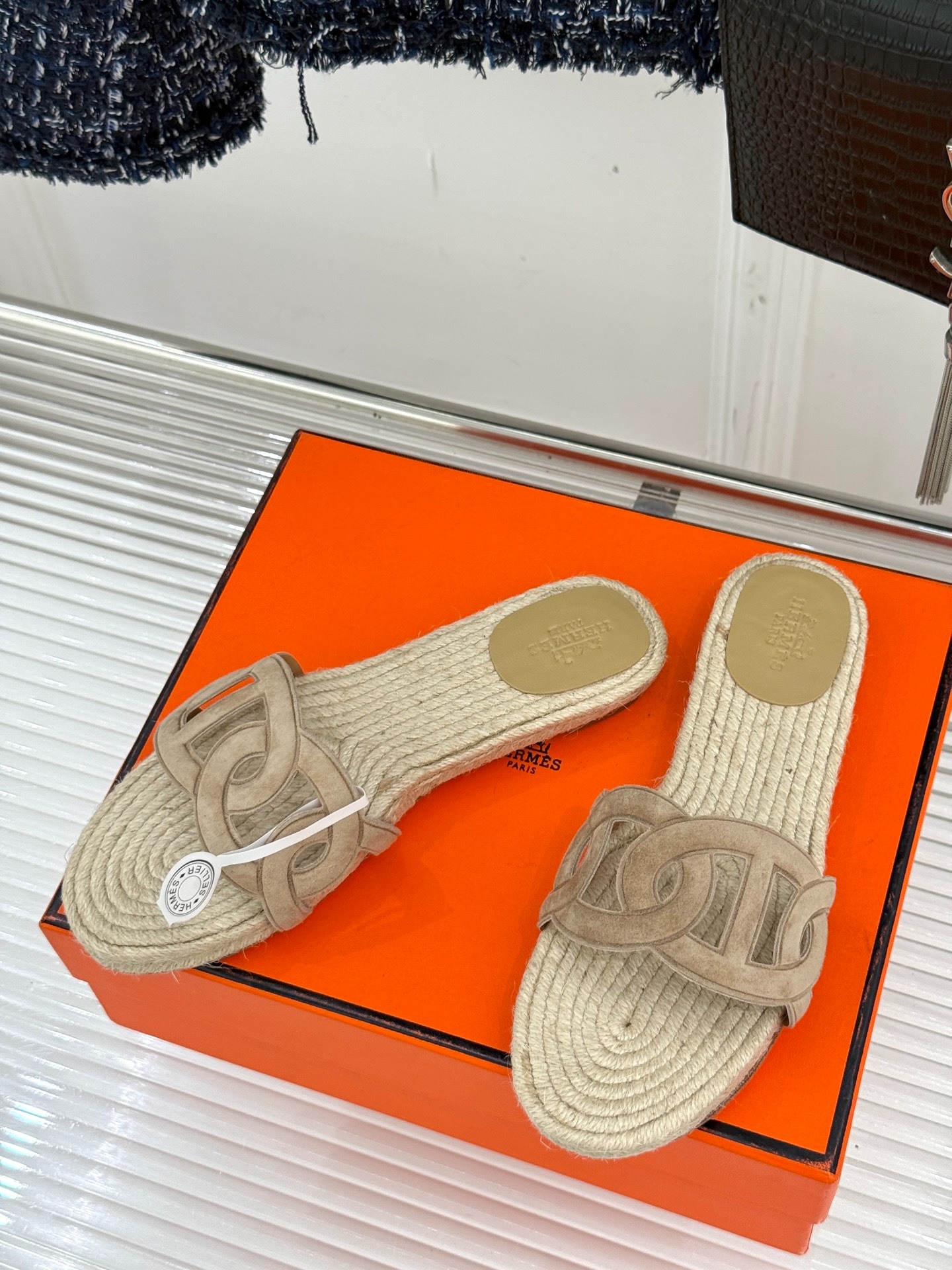 에르메스 클래식 슬리퍼