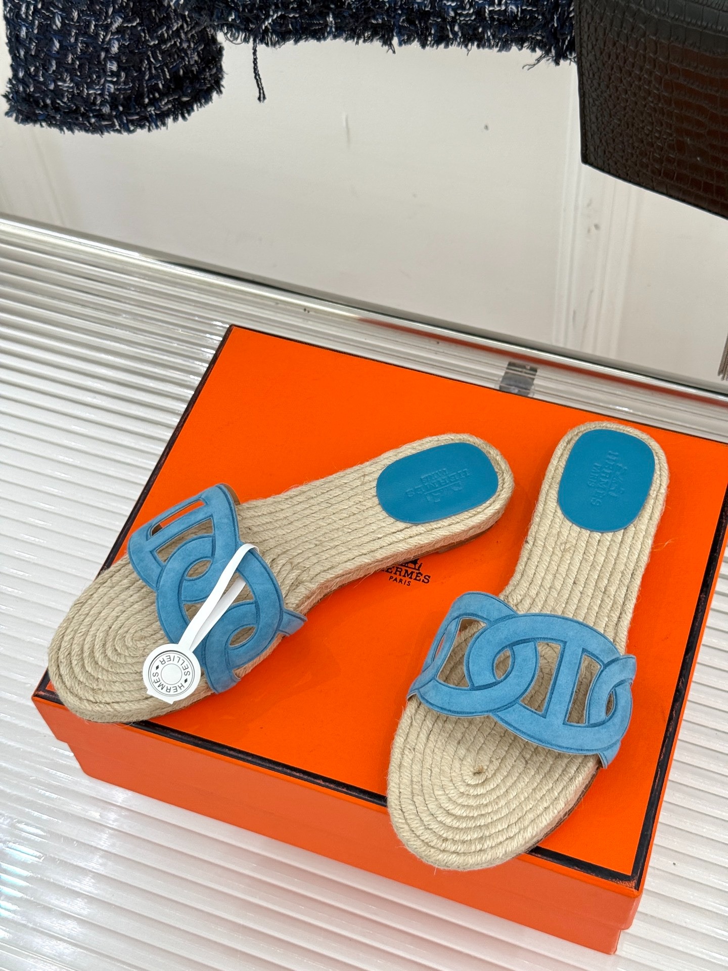 에르메스 클래식 슬리퍼