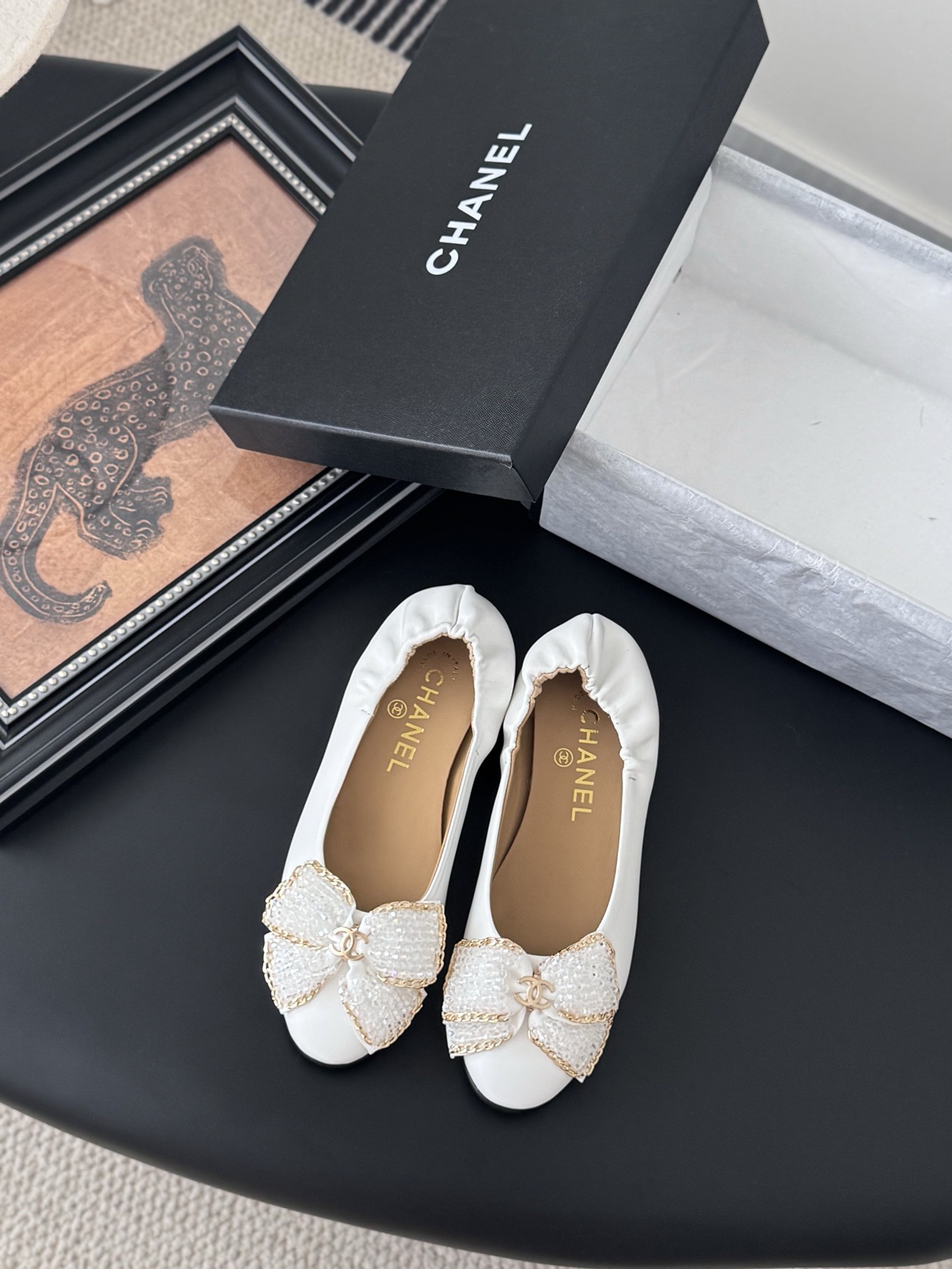 샤넬 25S 뉴컬러 발레화