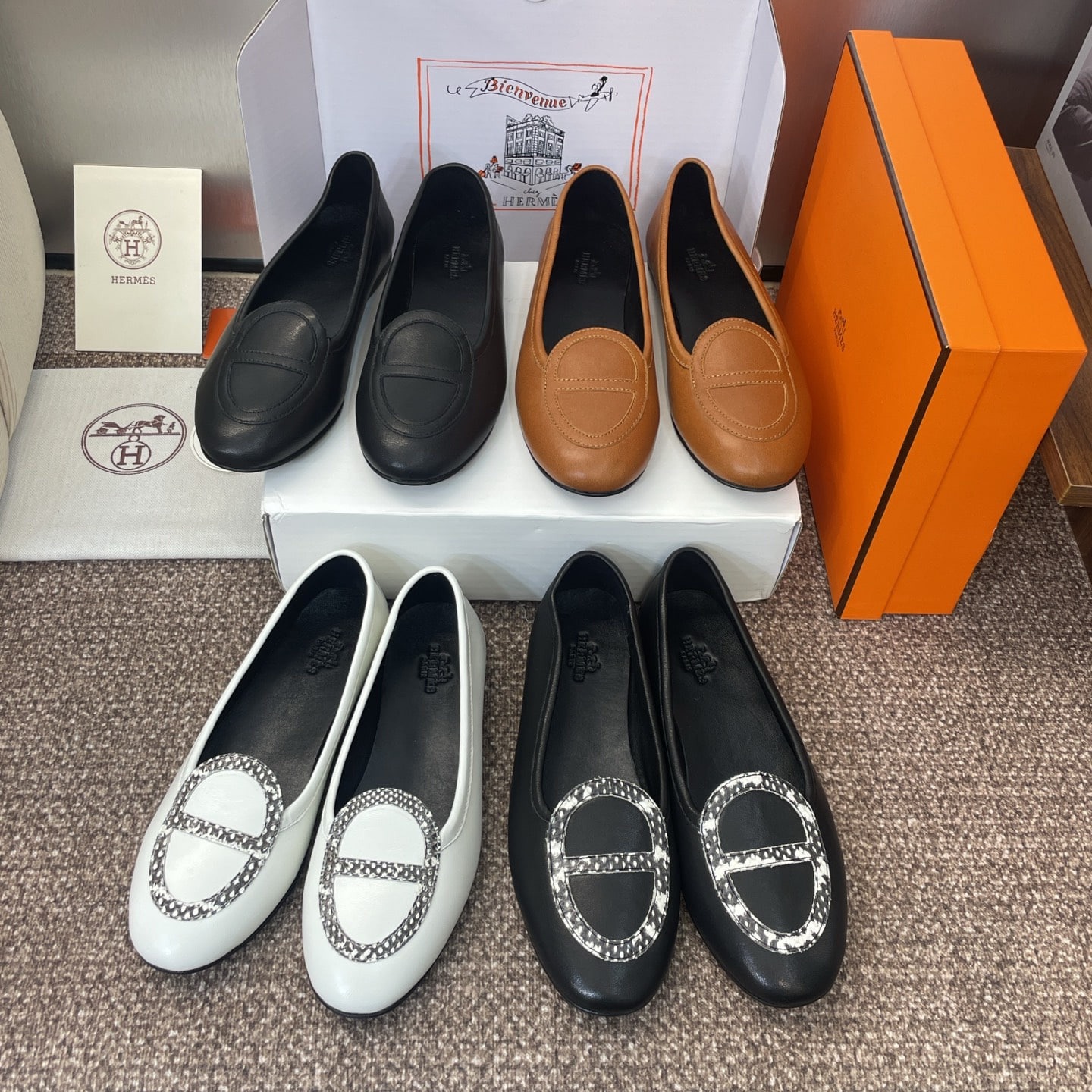 에르메스 25 봄여름 신상 메리제인 로퍼 단화