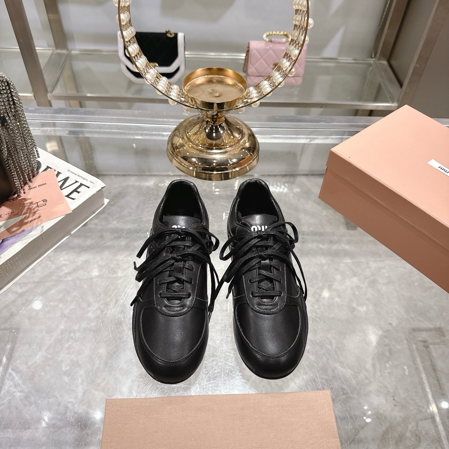 미우미우 25ss 신상 워커 스니커즈