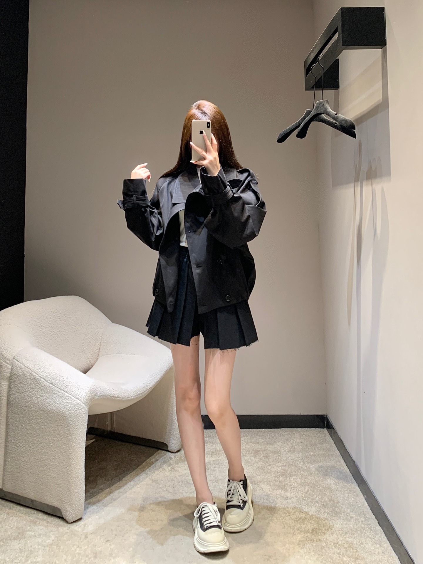 아크네 스튜디오 25Fw 신상 쇼트 트렌치