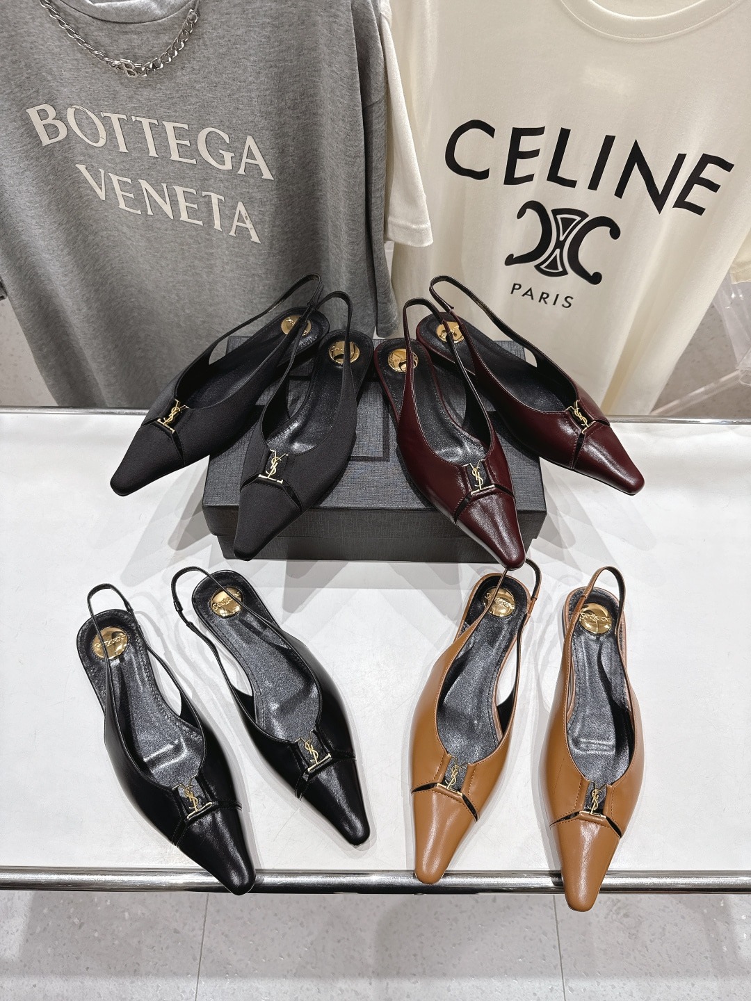 입생로랑 사이클로 25ss 초가을 핫 플랫 슈즈