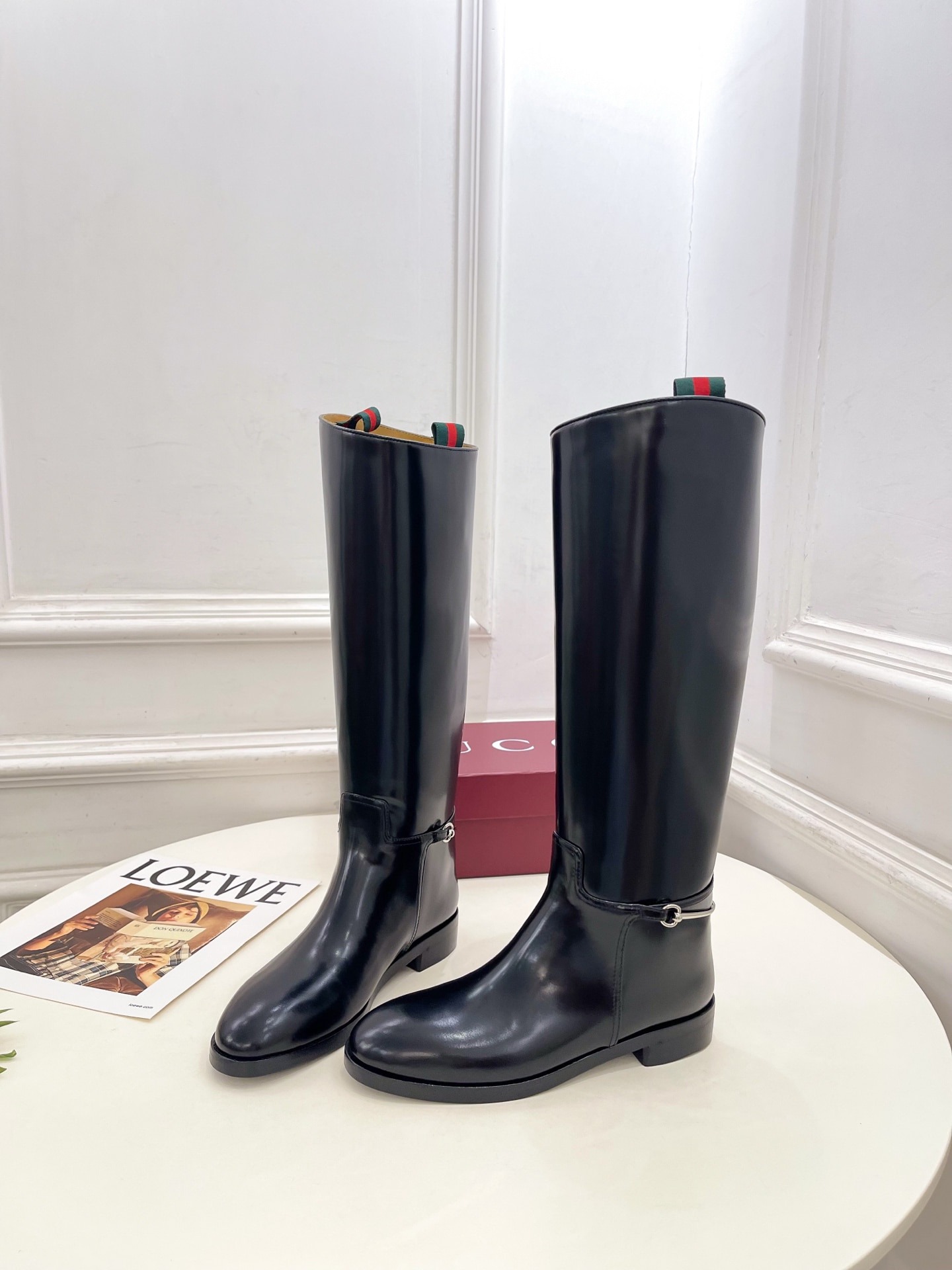 구찌 25?신상 클래식 버클 롱부츠