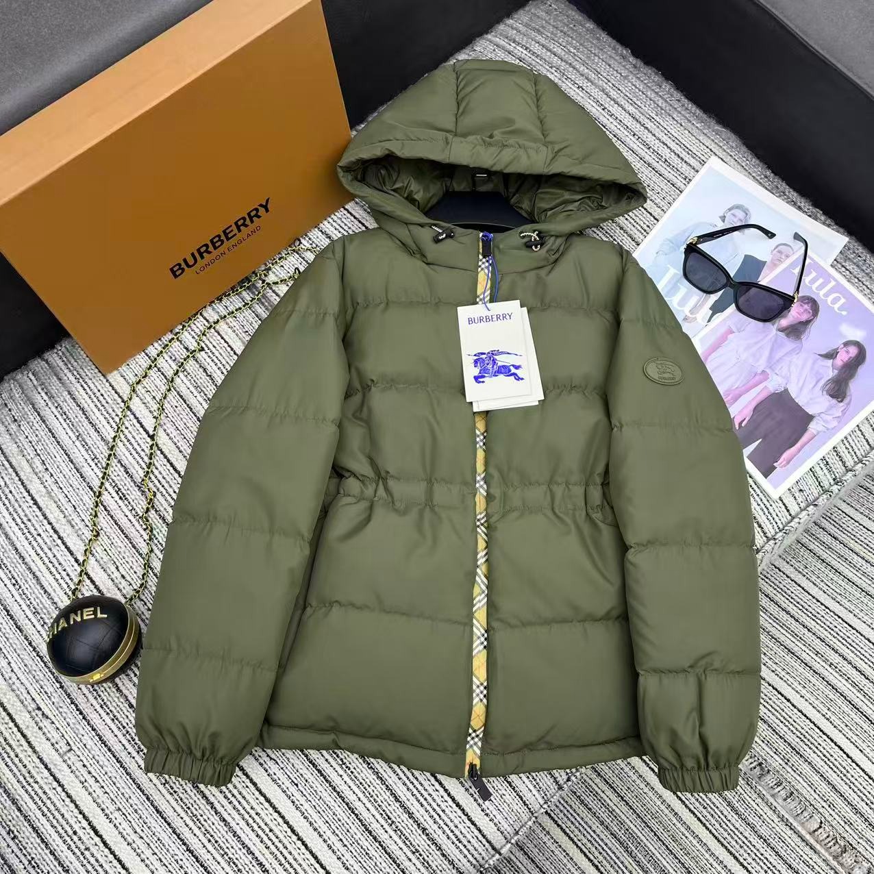 버버리 25 신상 후드 패딩