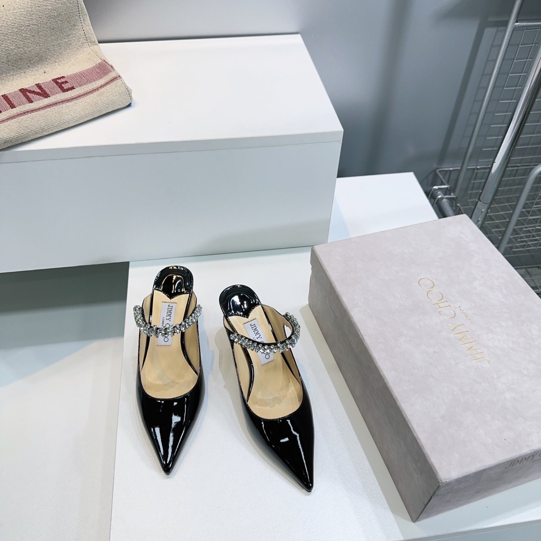 지미추 25 봄여름 클래식 여성 플랫 스틸레토