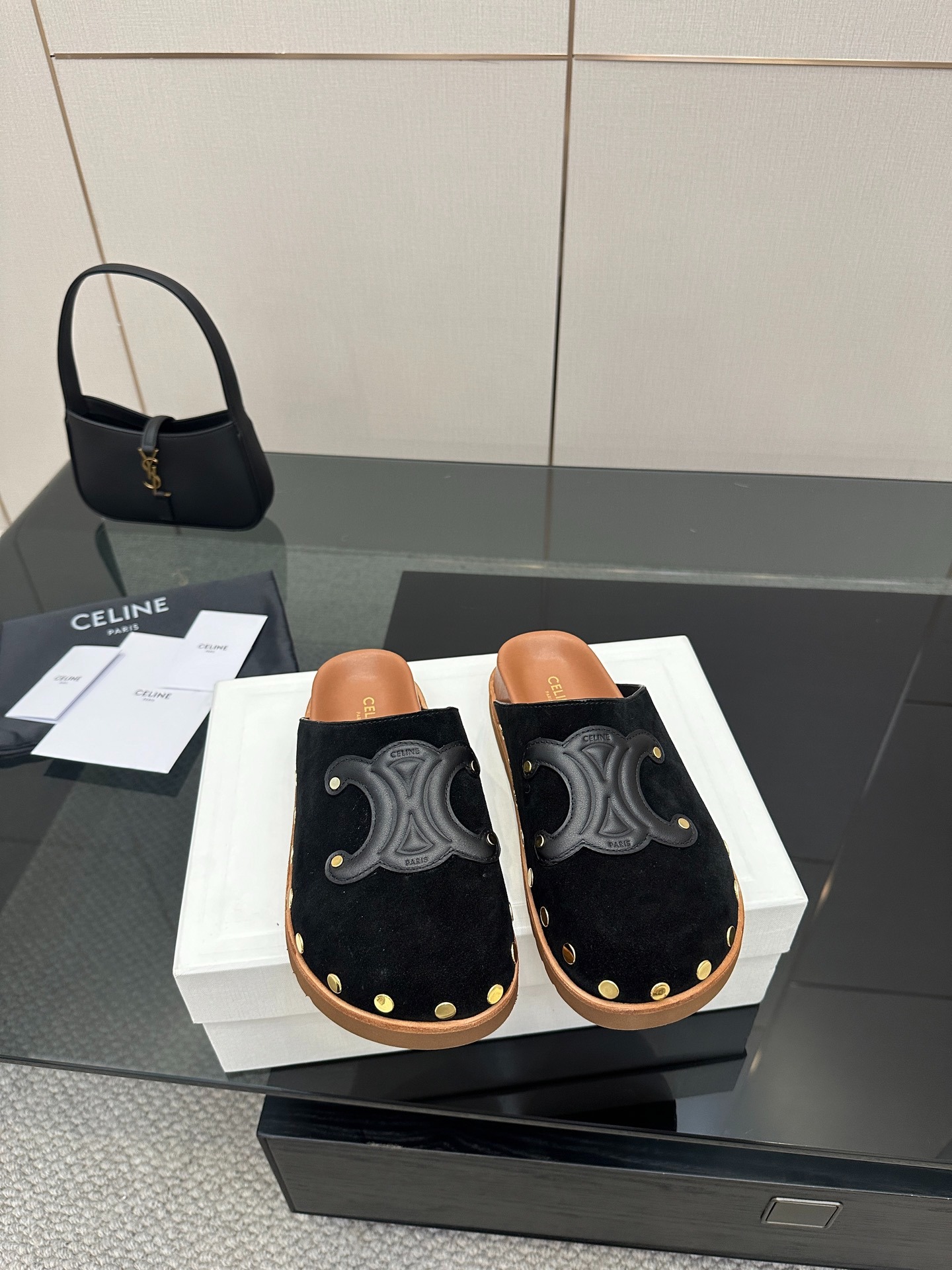 셀린느 여름 신상 옥스포드 플랫 슬리퍼