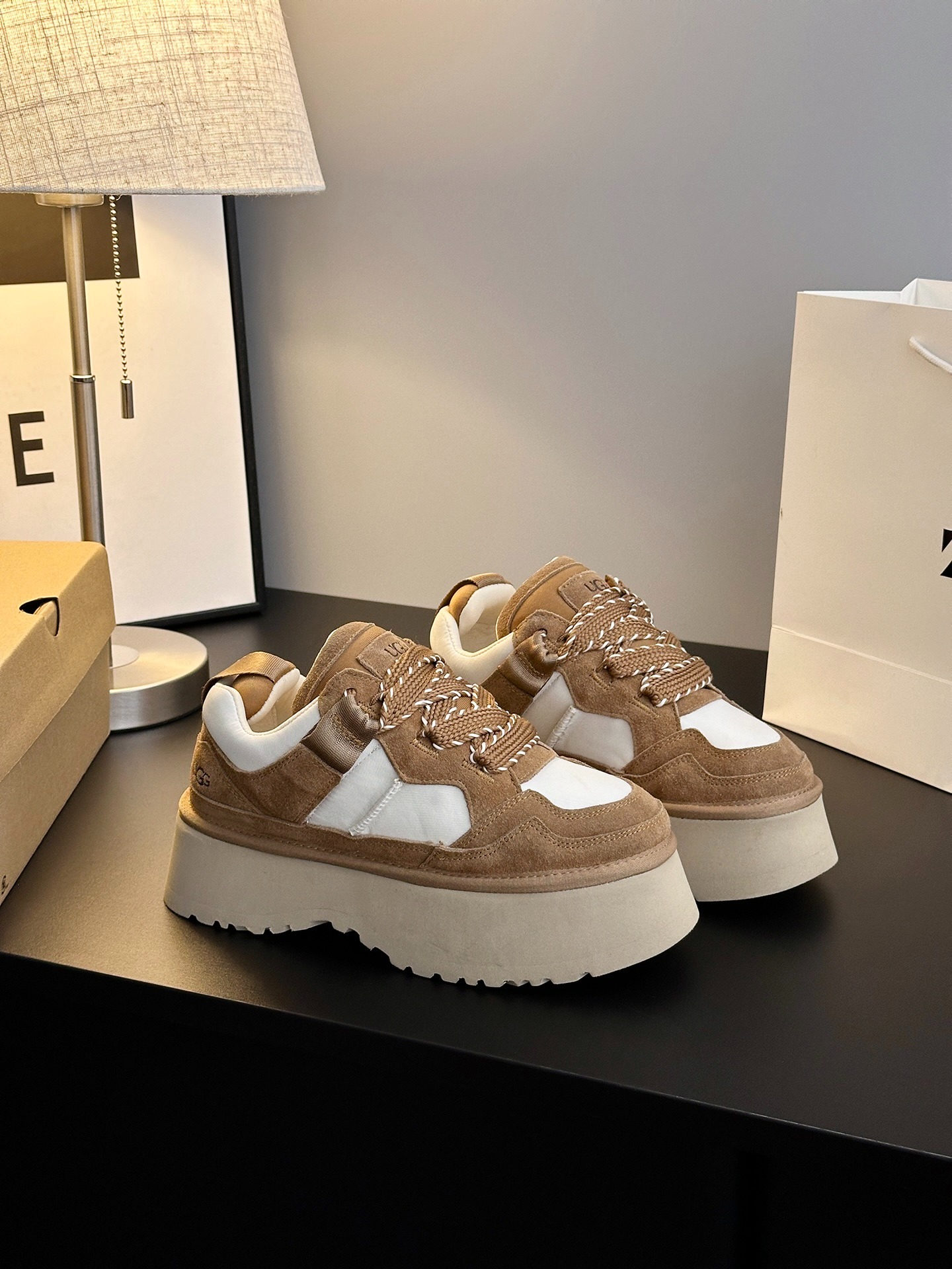 어그 키높이 슈즈